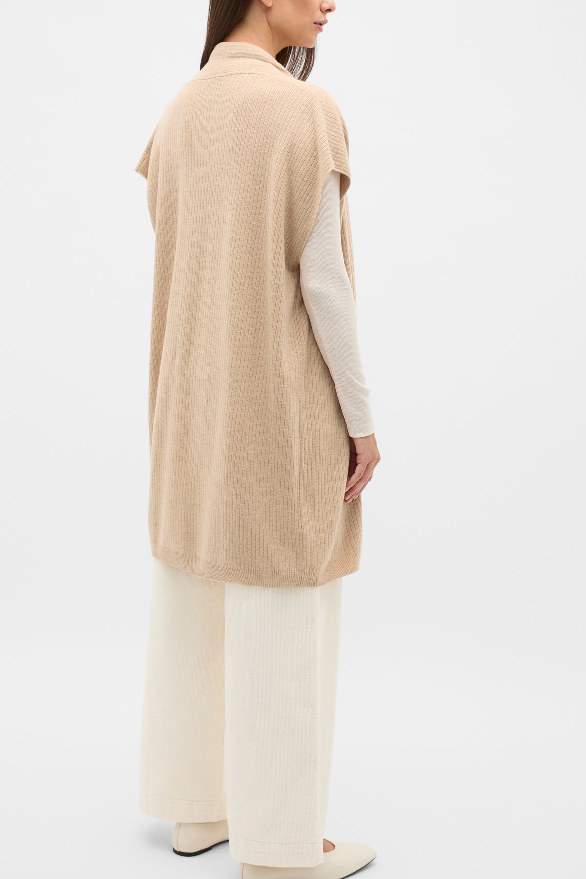 Rib Knit Poncho