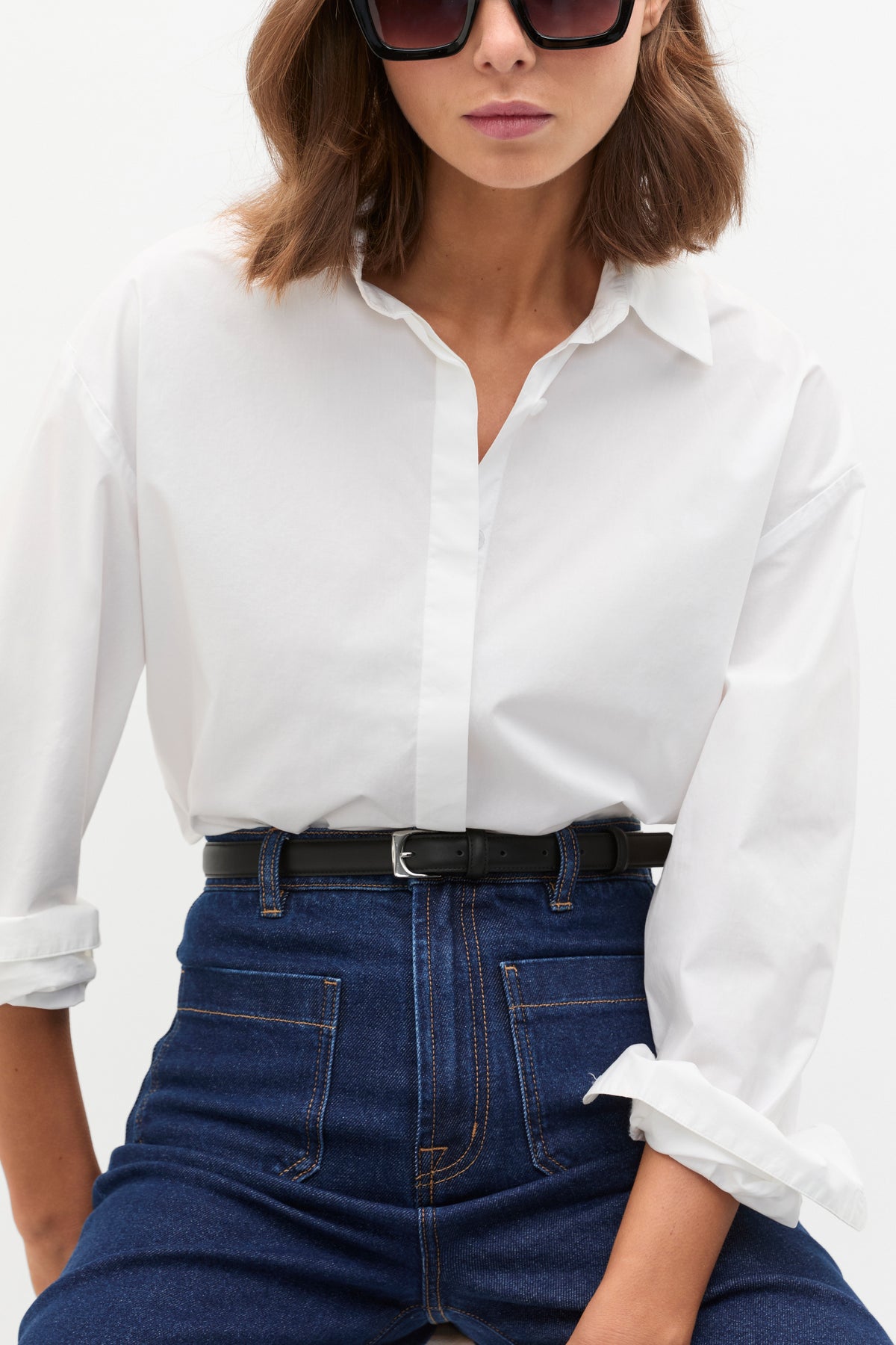 Kinsley Rounded Buckle Belt