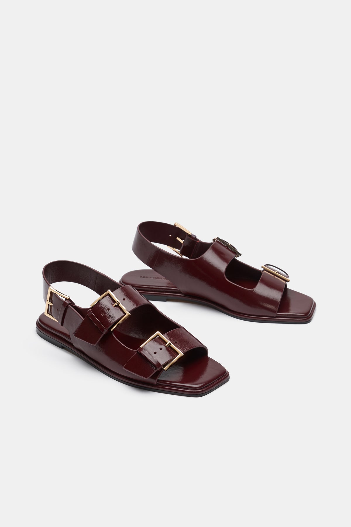 Iris Triple Buckle Sandal