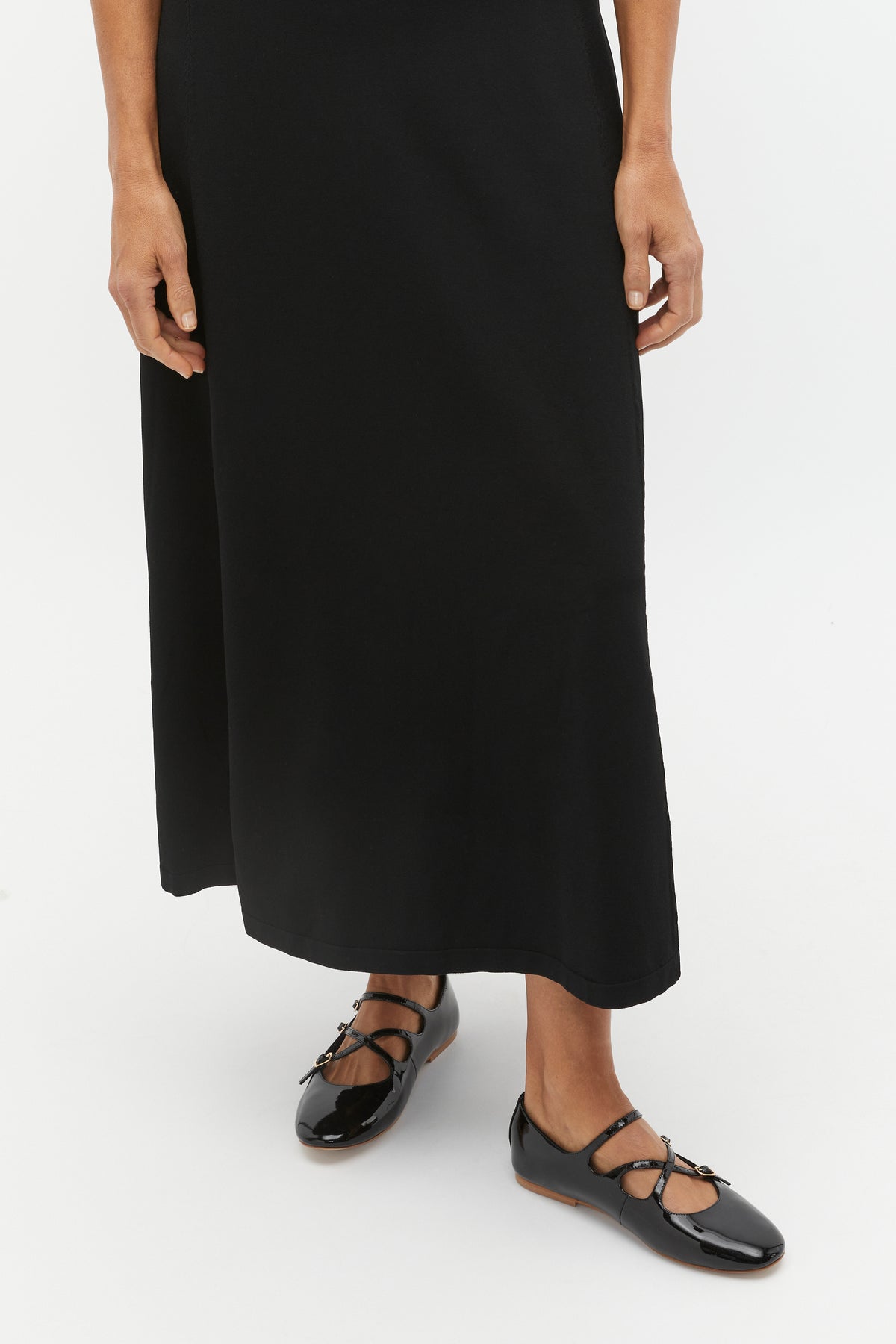 Cameron Triple Strap Ballet Flat