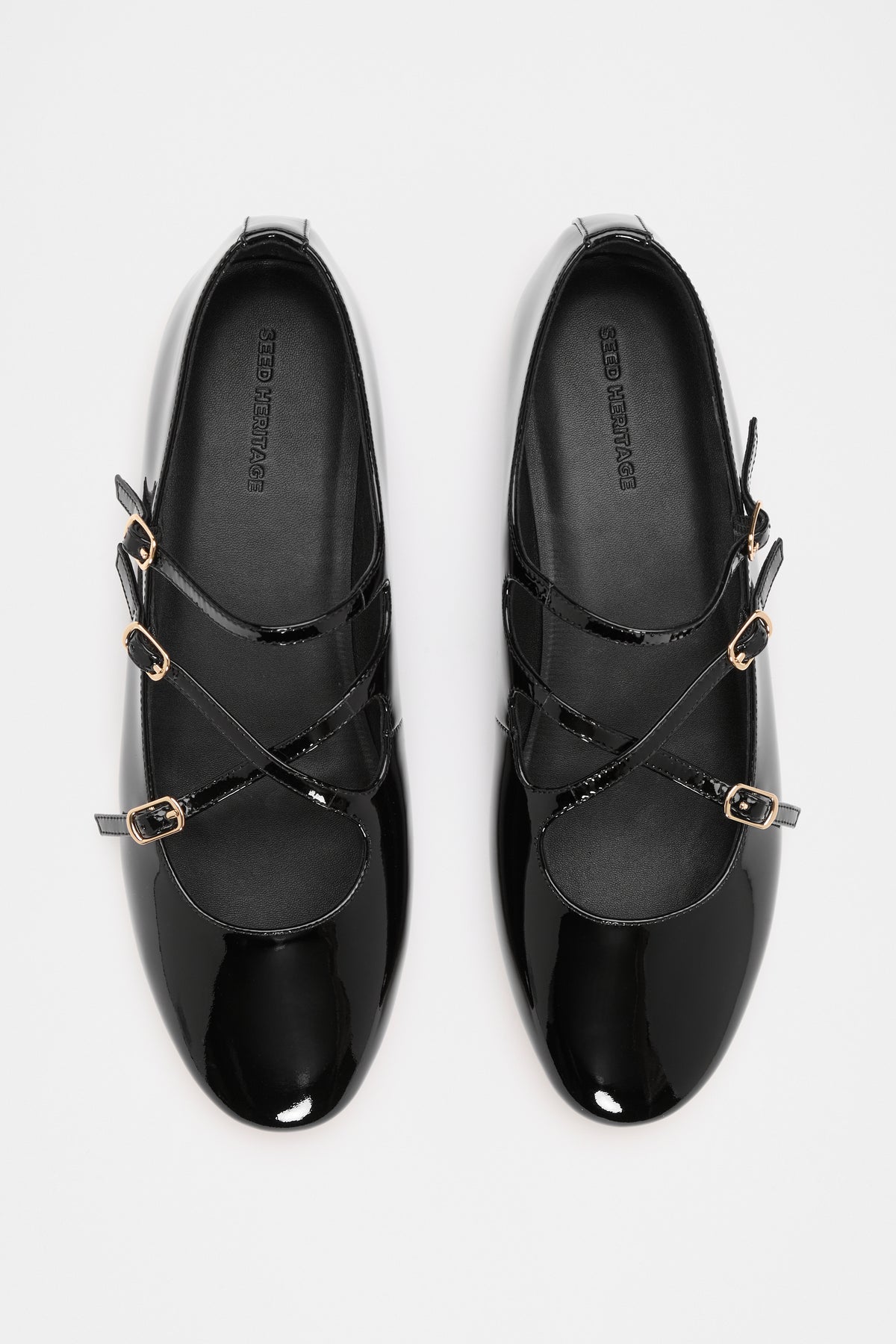 Cameron Triple Strap Ballet Flat