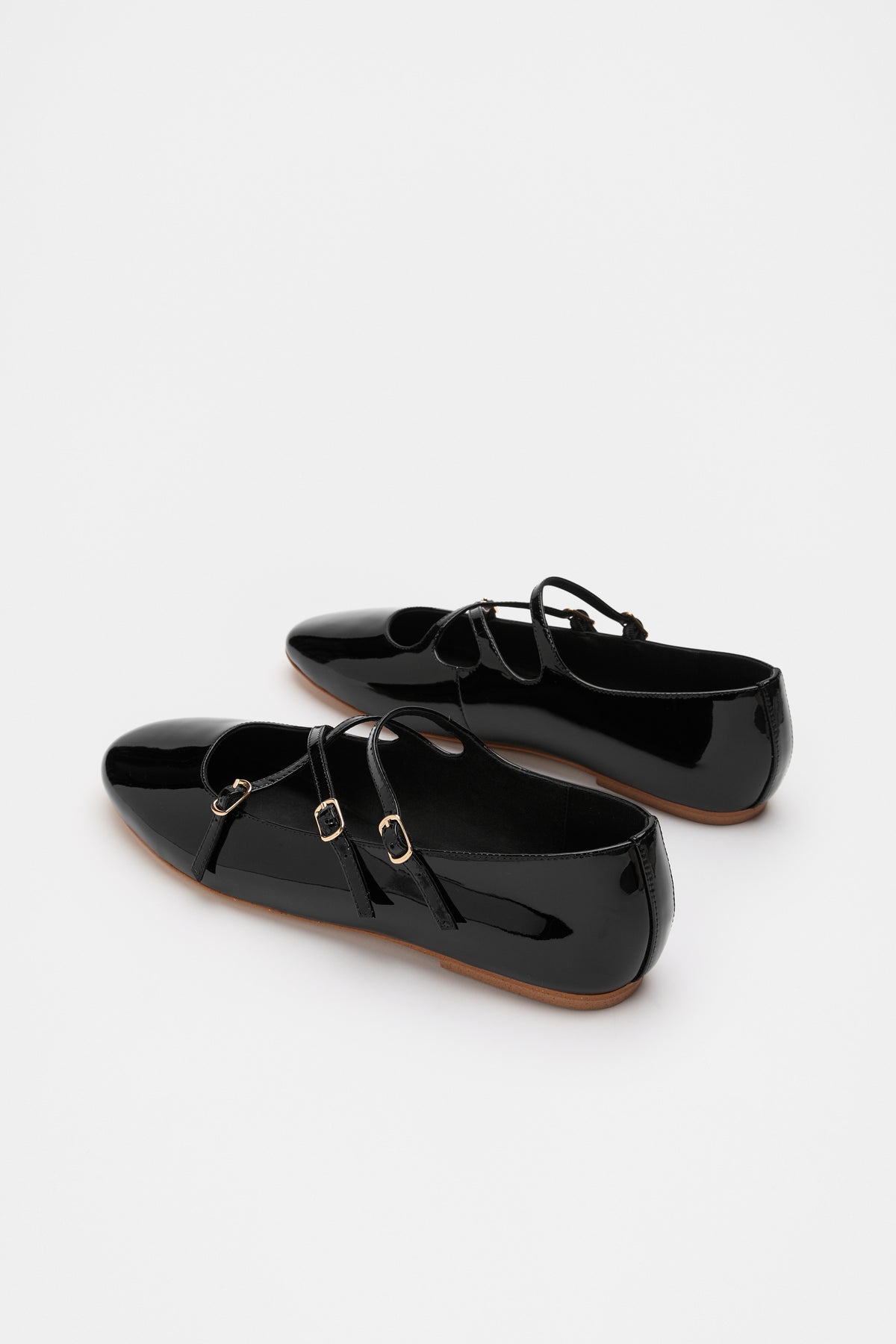 Cameron Triple Strap Ballet Flat