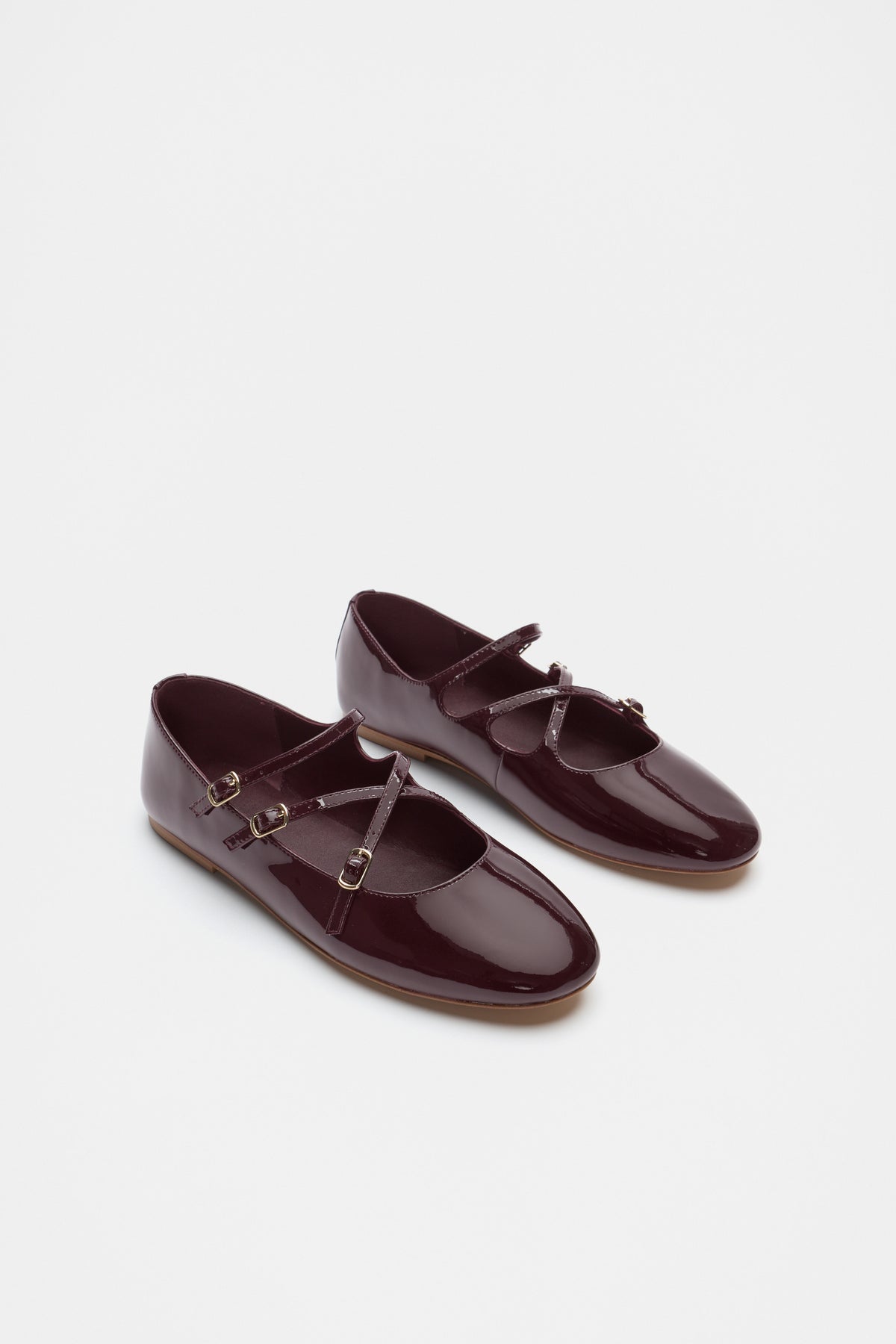 Cameron Triple Strap Ballet Flat