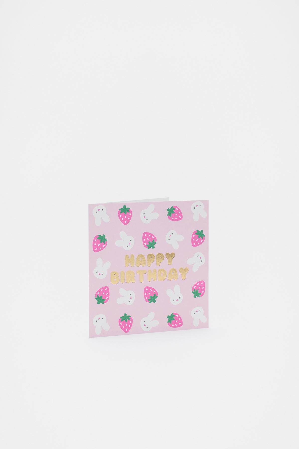 Happy Birthday Strawberry Card