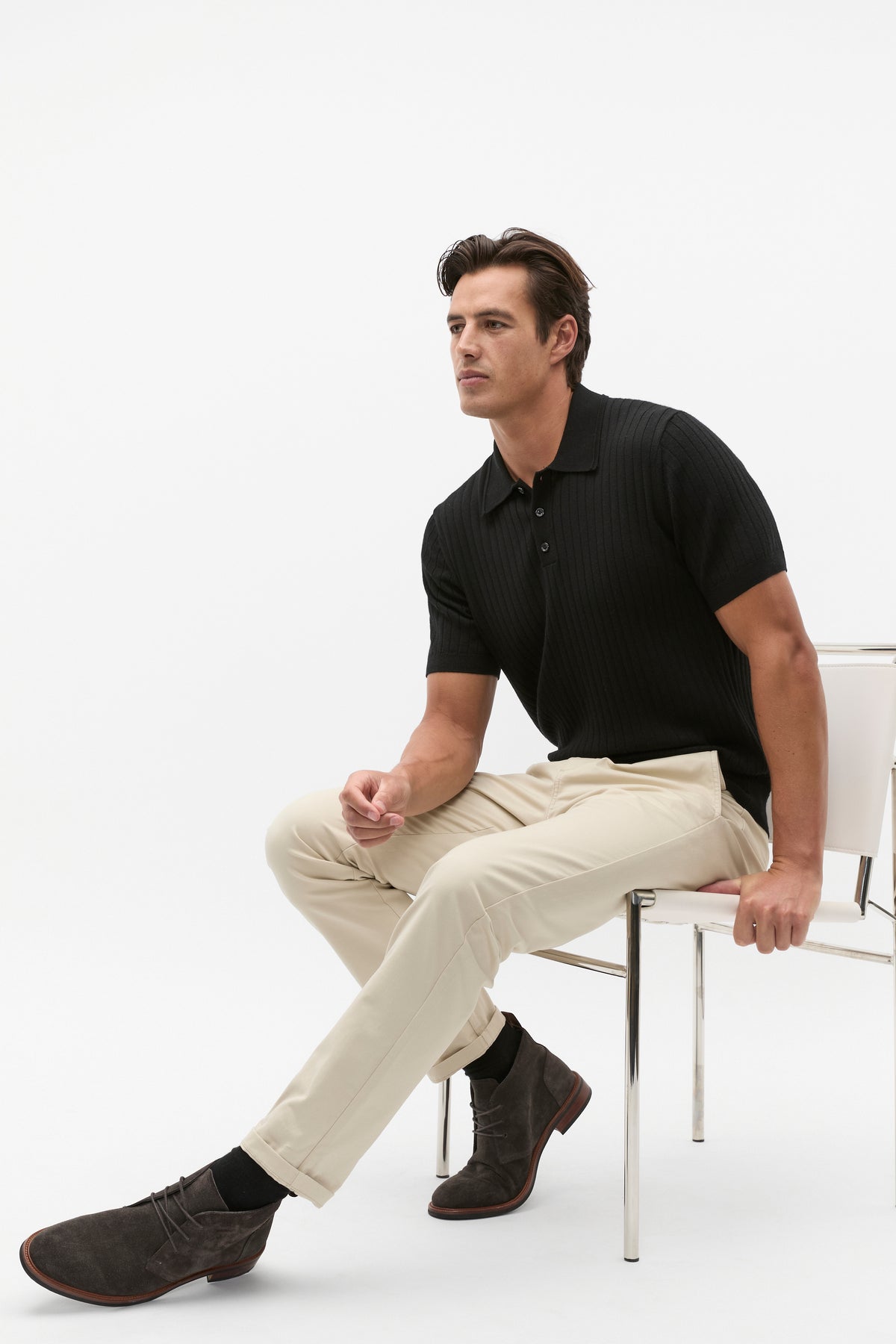 Merino Wool Polo