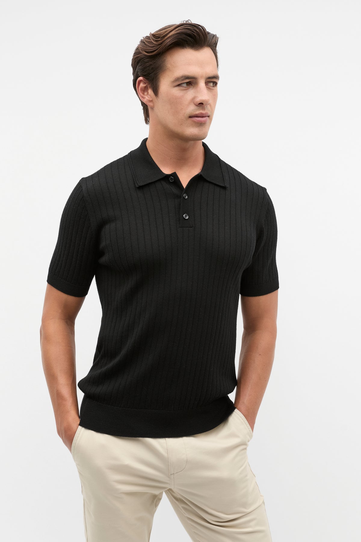 Merino Wool Polo