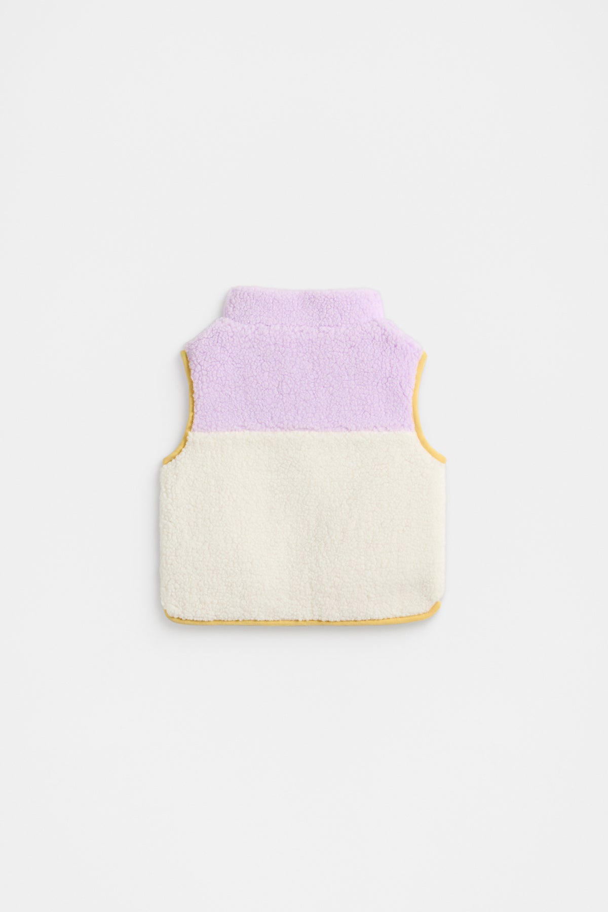 Spliced Teddy Vest
