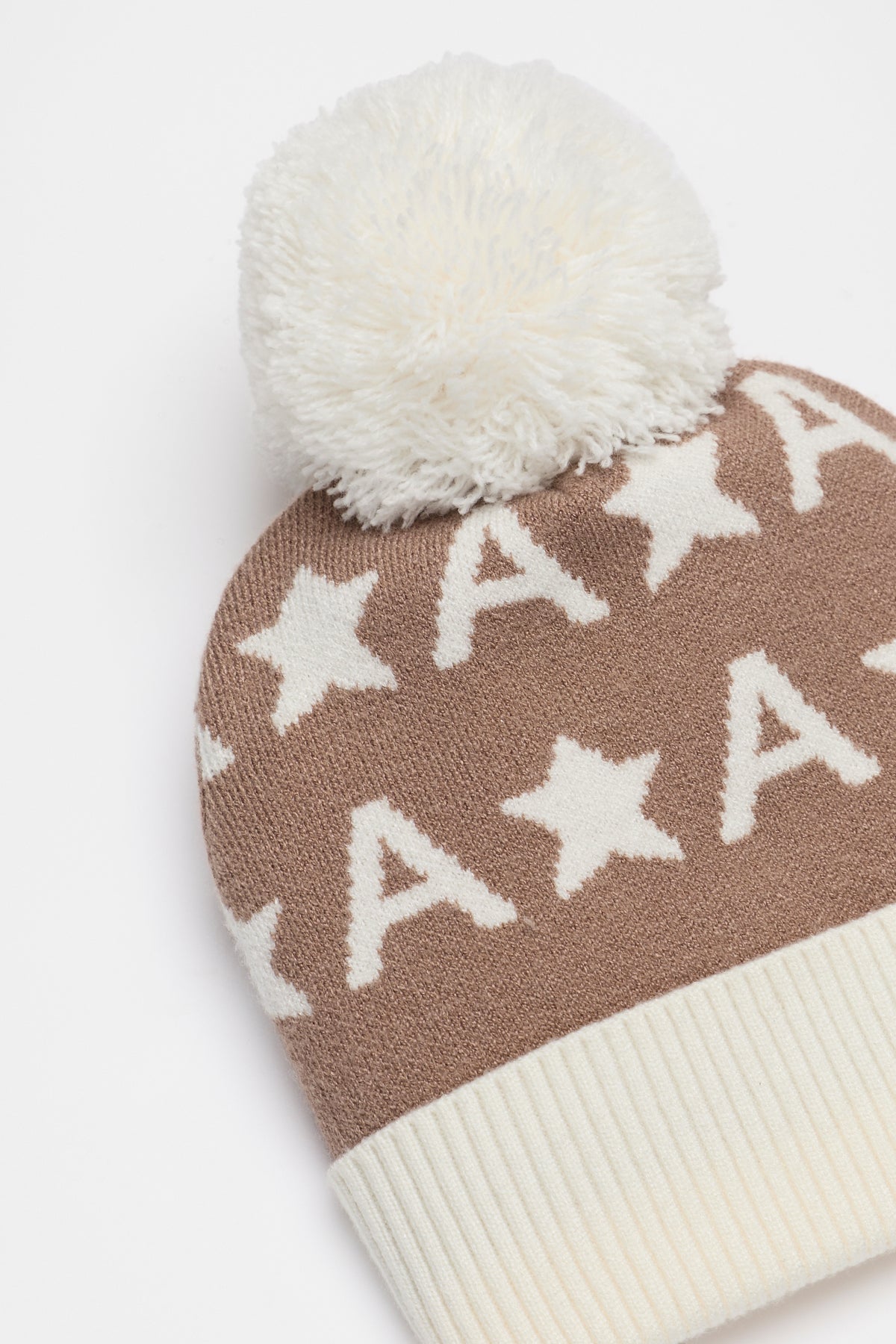 Star Initial Beanie