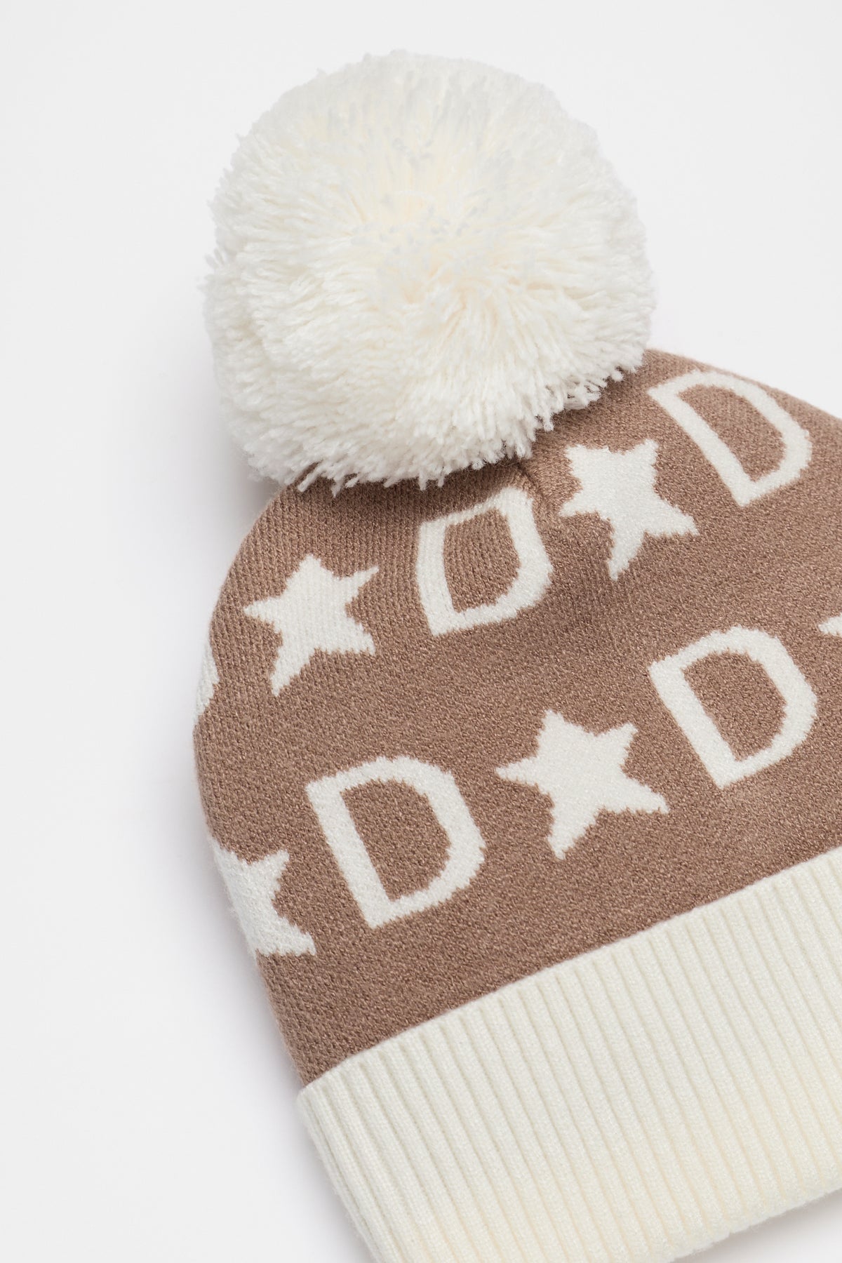 Star Initial Beanie