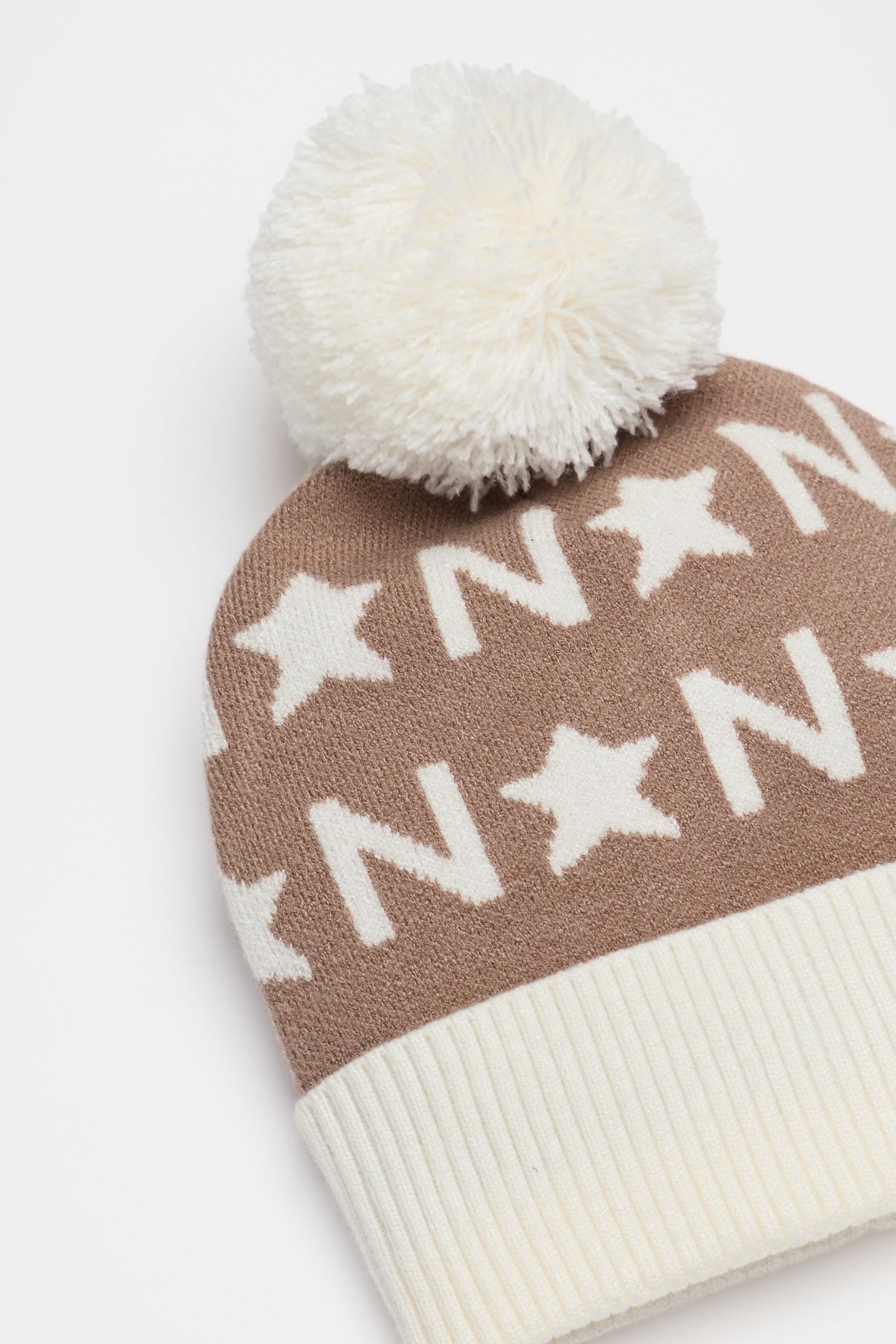 Star Initial Beanie