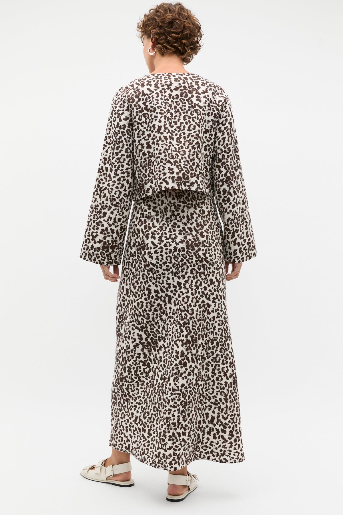 Linen Ocelot Top