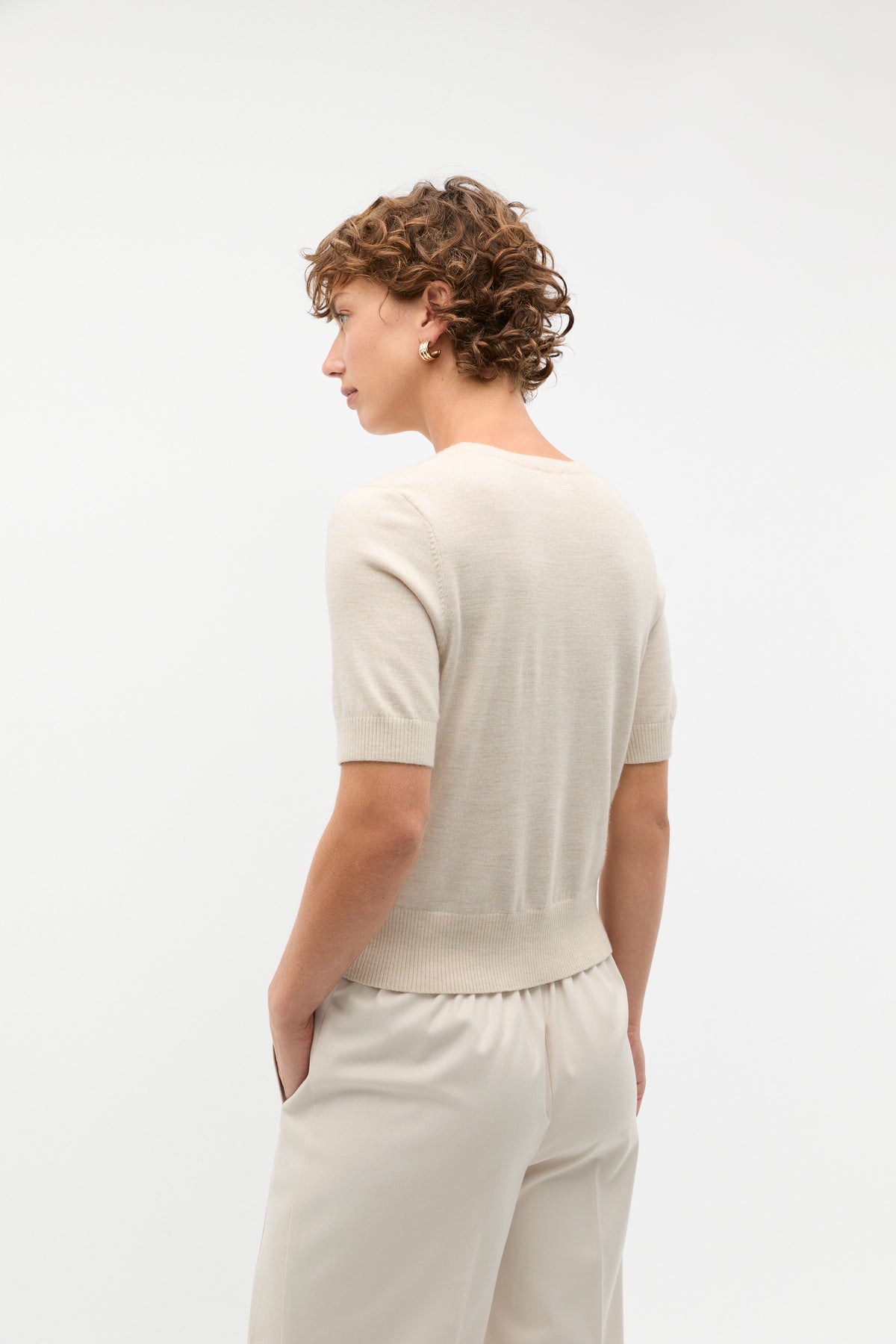 Australian Merino Crew Neck Tee