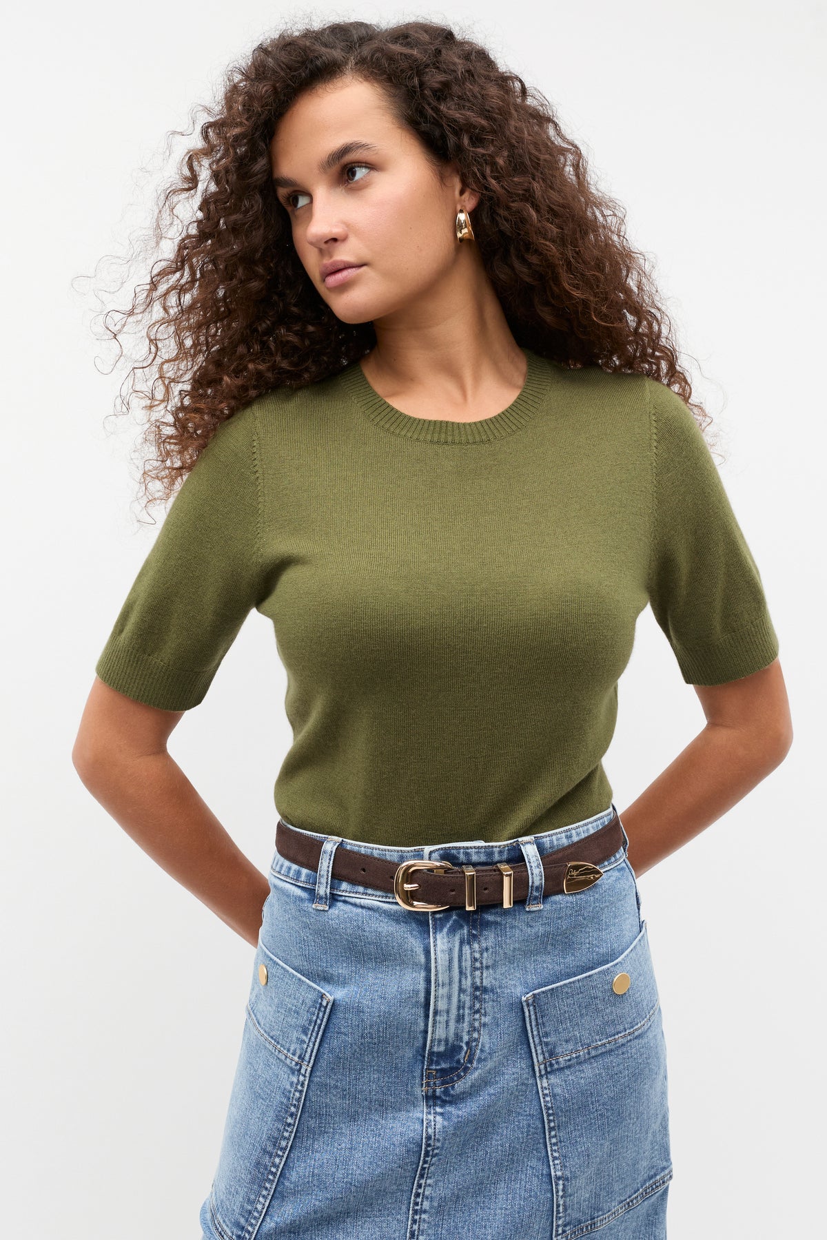 Australian Merino Crew Neck Tee