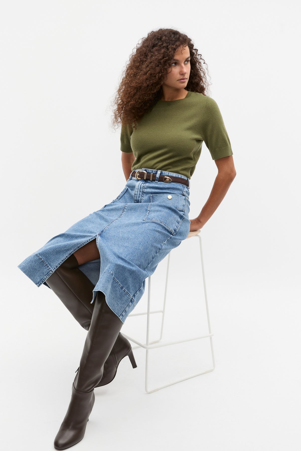 Australian Merino Crew Neck Tee