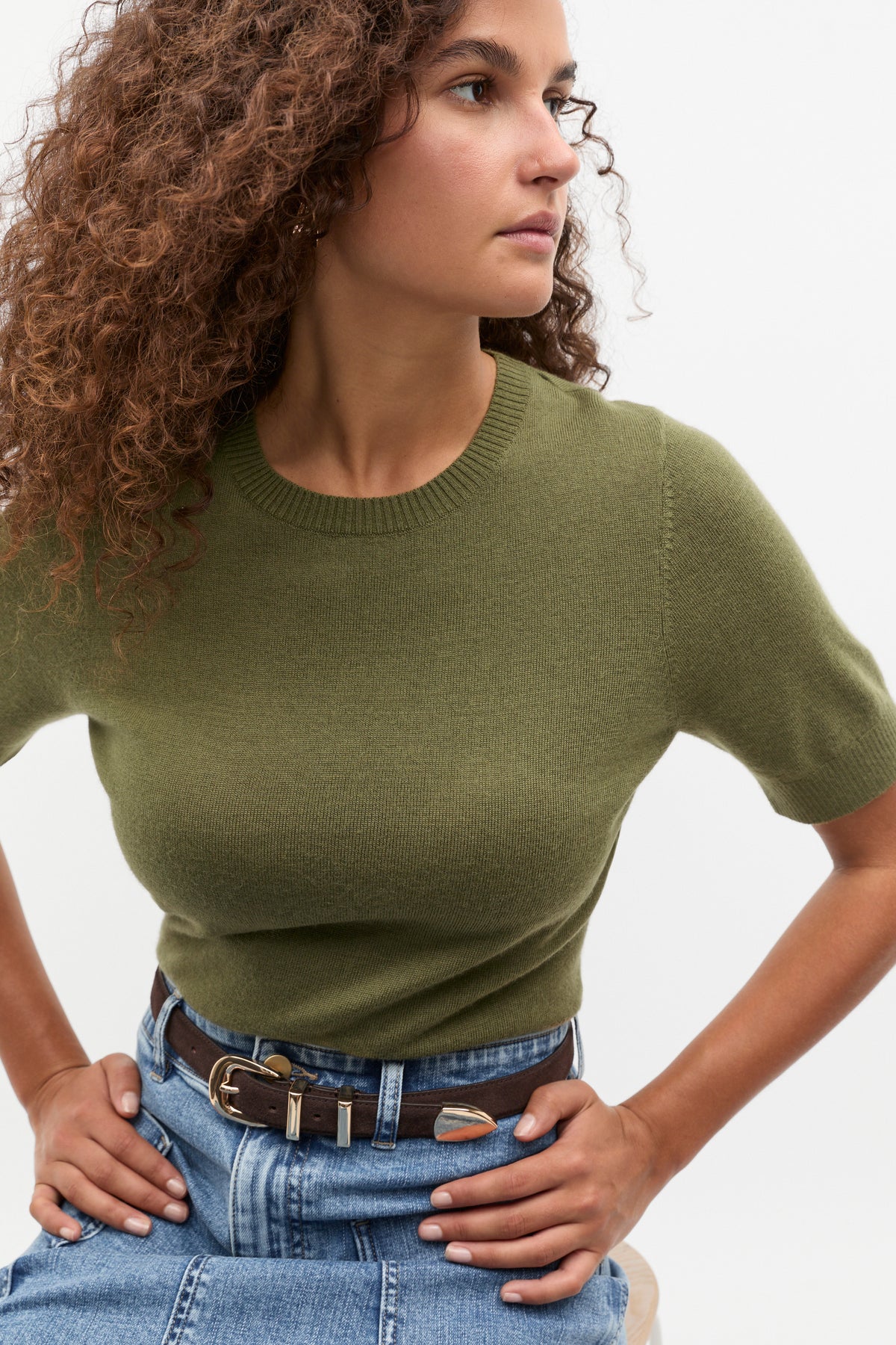 Australian Merino Crew Neck Tee
