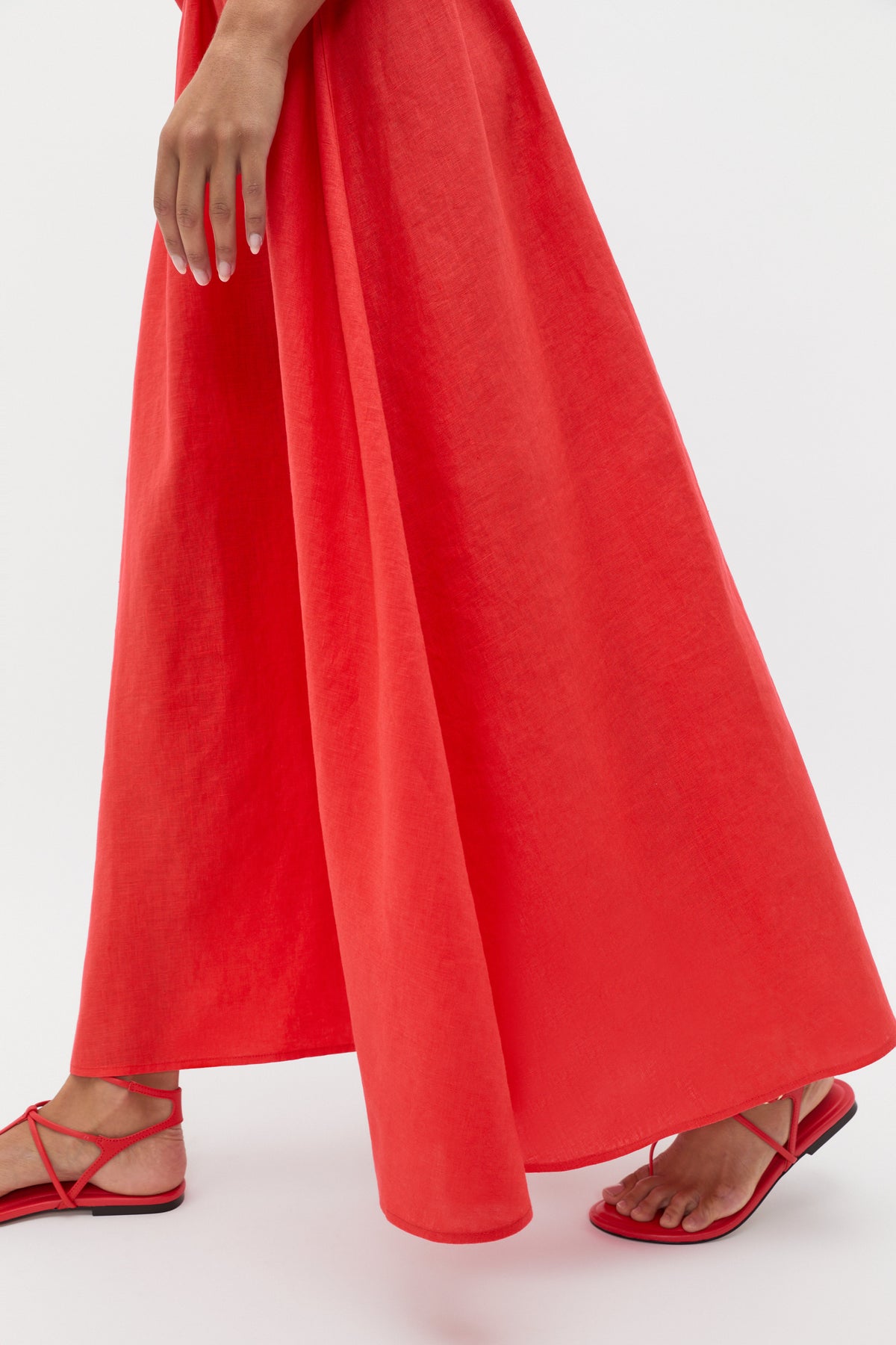Linen Voluminous Skirt