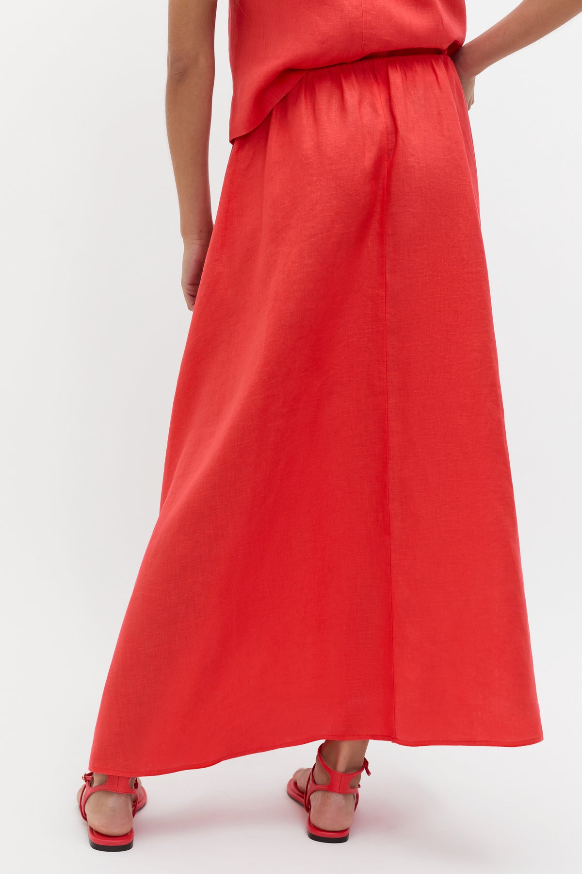 Linen Voluminous Skirt