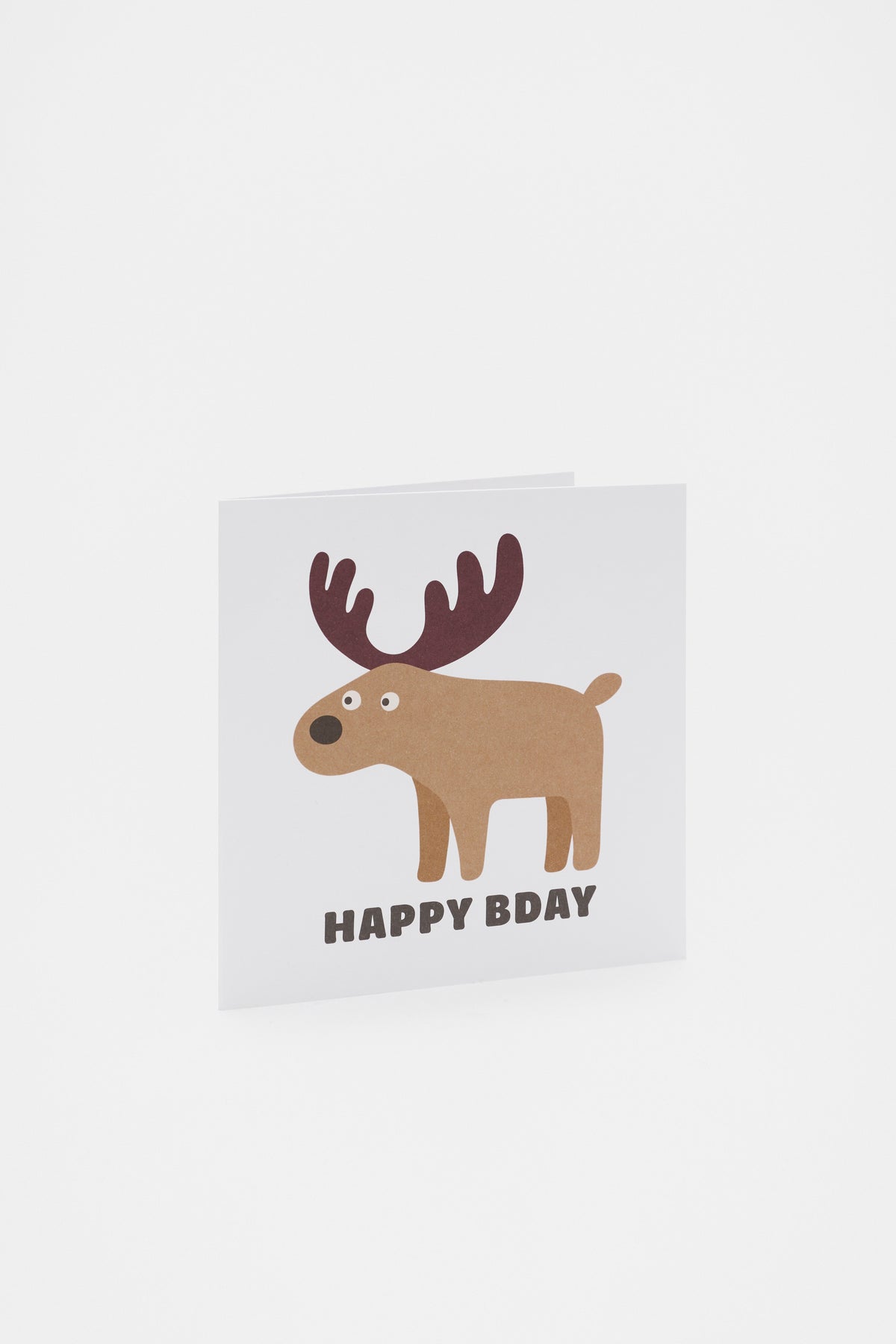 Happy Bday Moose Card