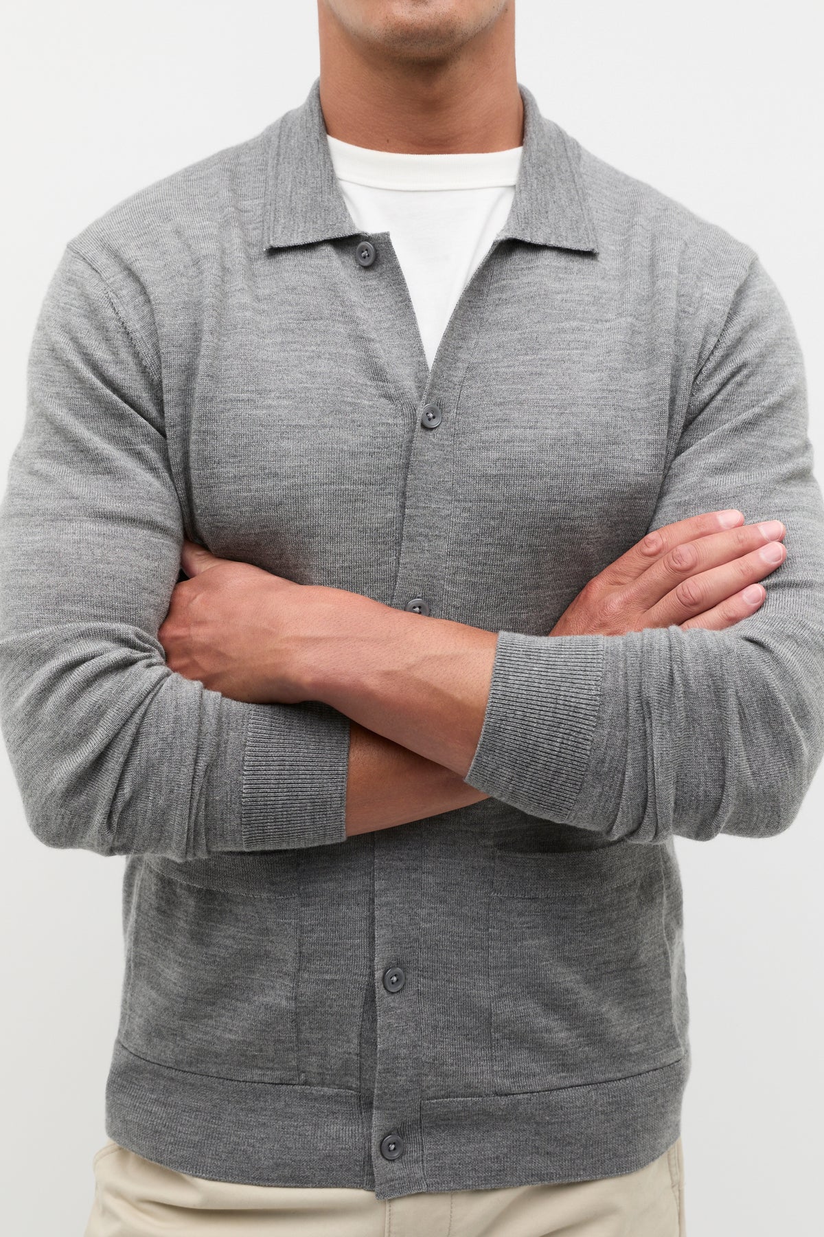 Merino Wool Cardigan