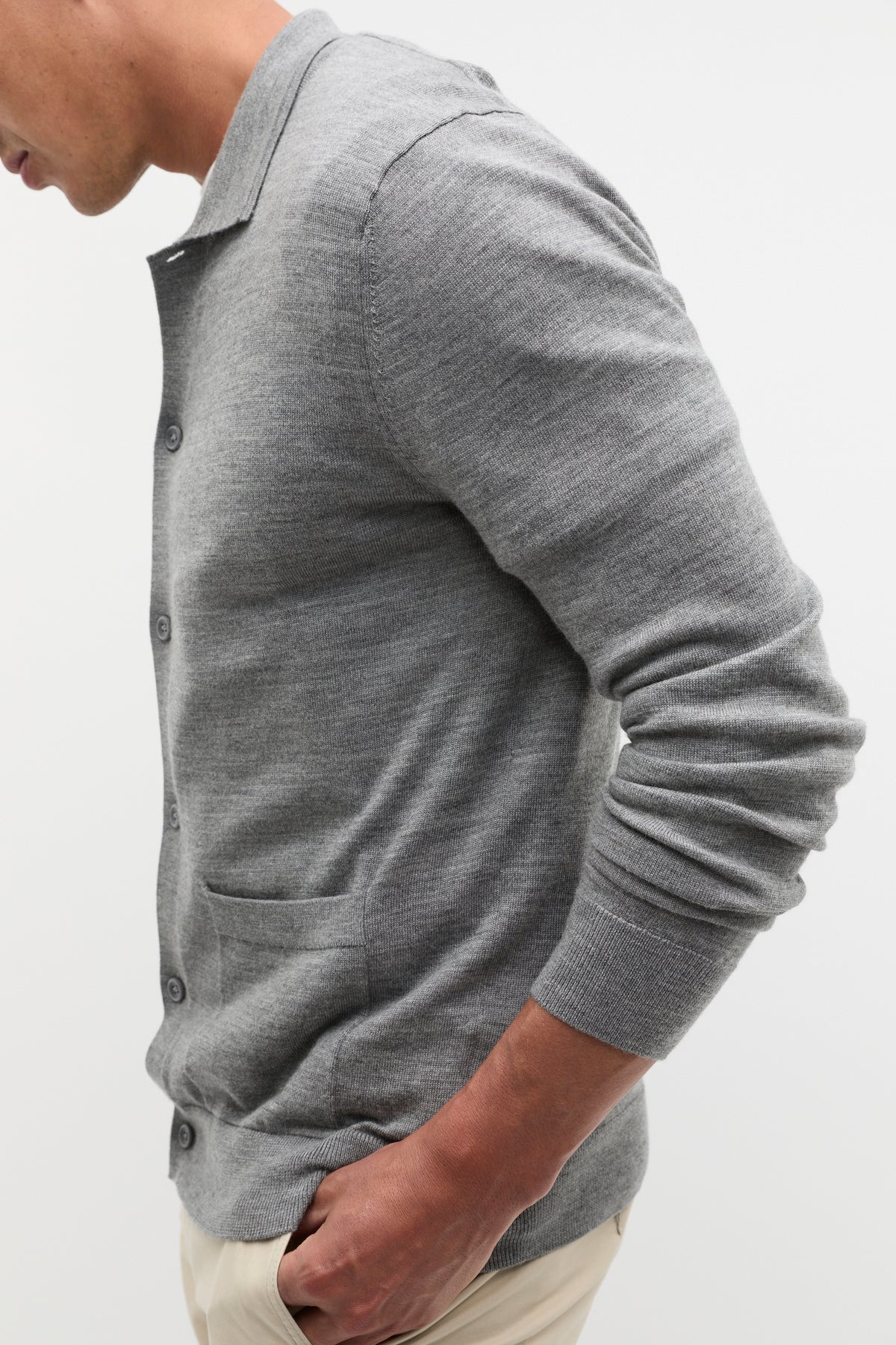 Merino Wool Cardigan