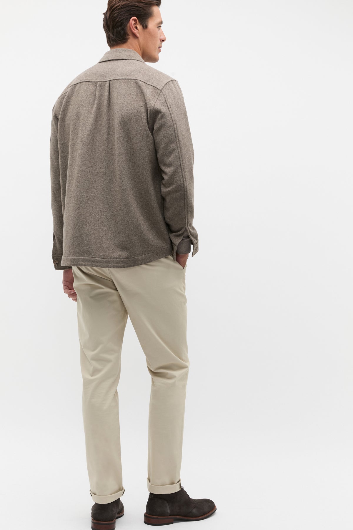 Wool Blend Overshirt