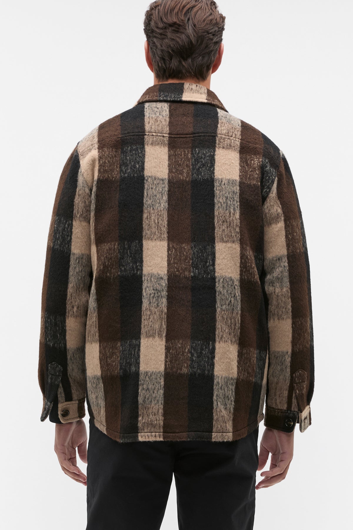Brushed Check Overshirt
