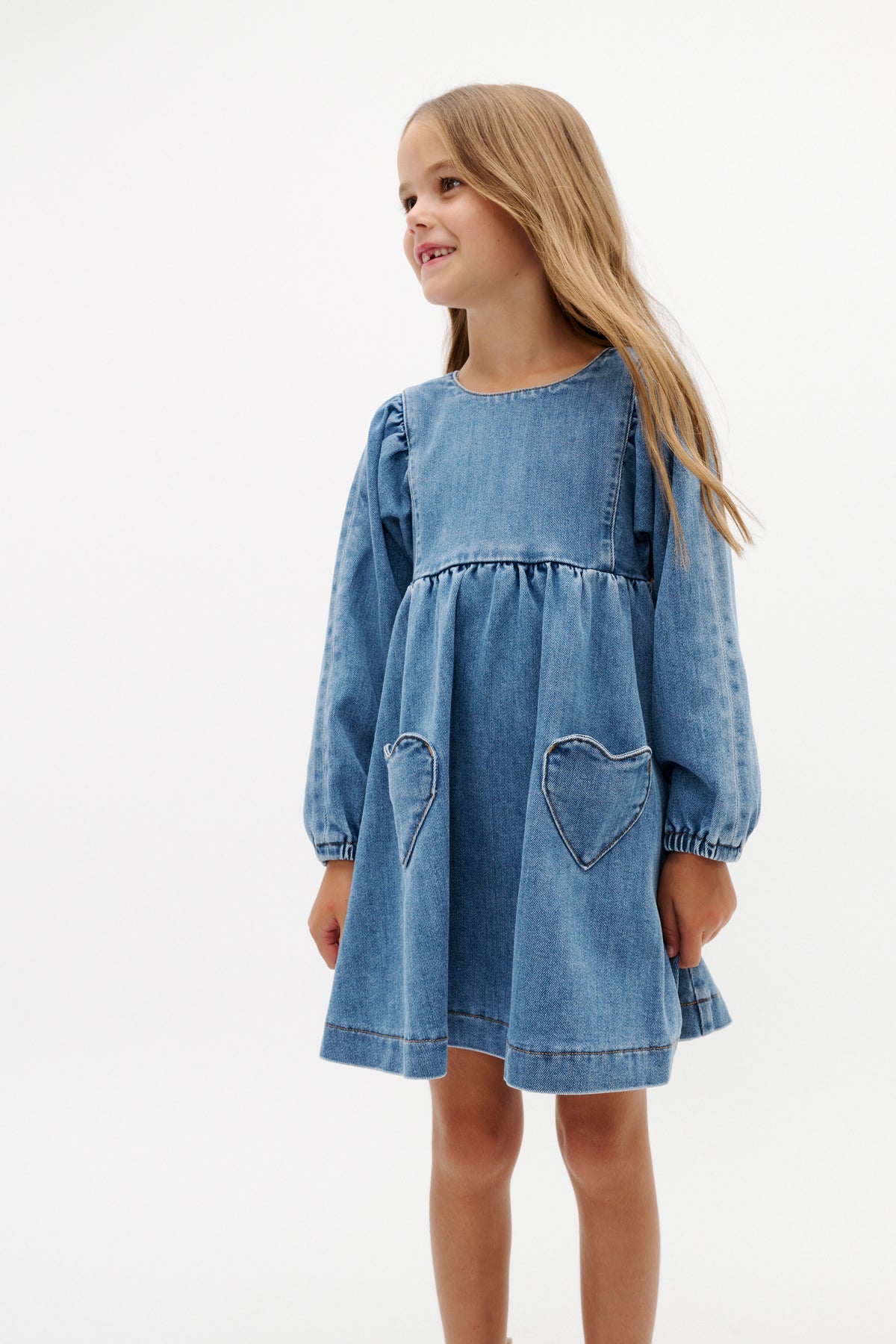 Heart Denim Dress