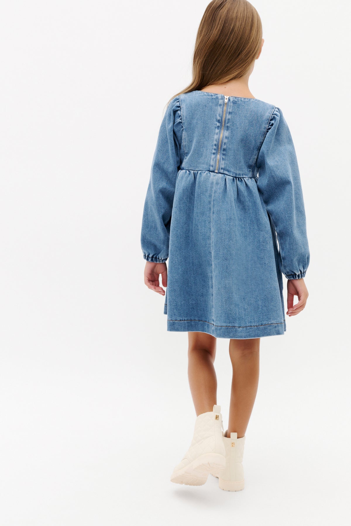 Heart Denim Dress