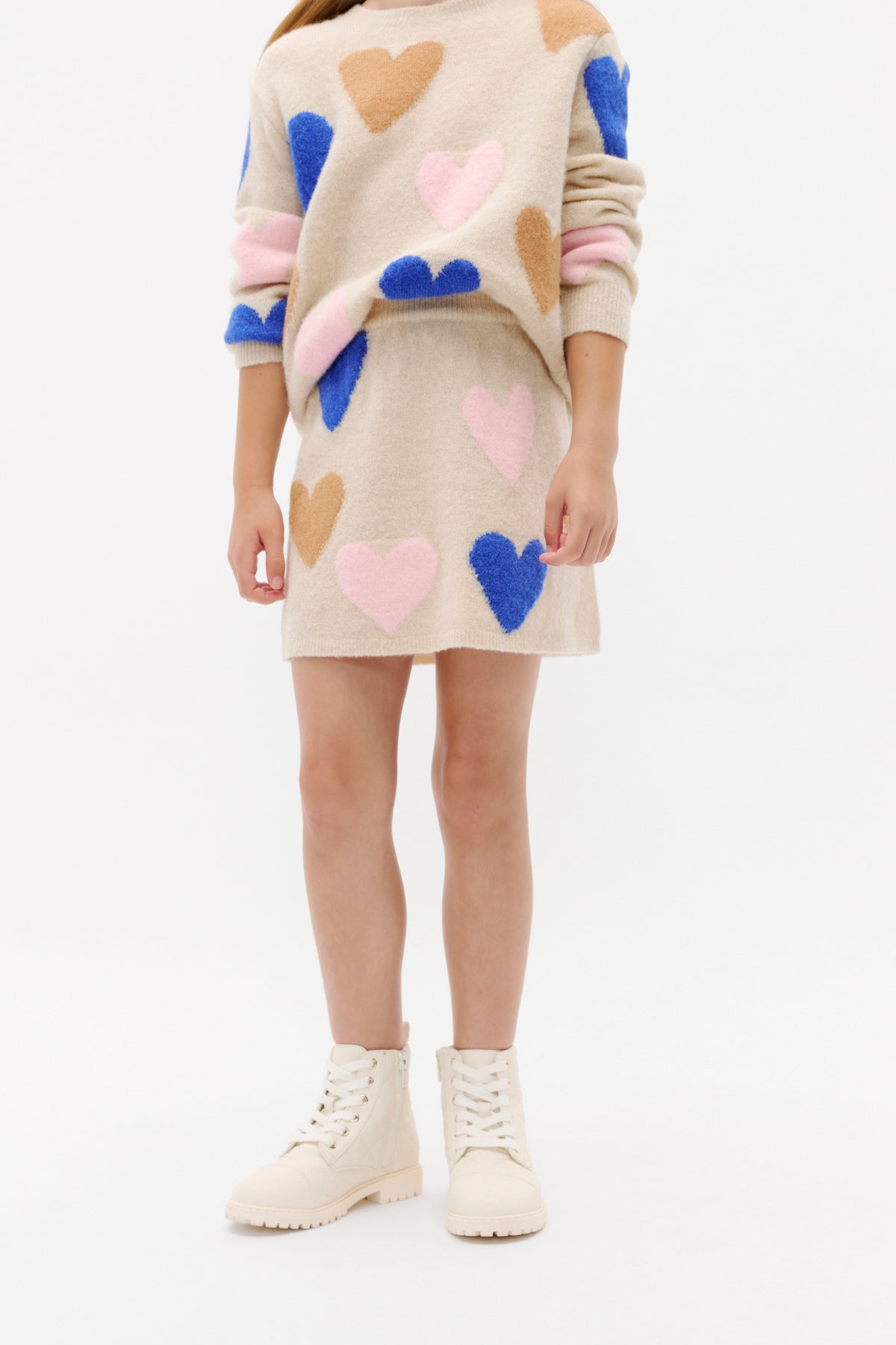 Heart Knit Skirt