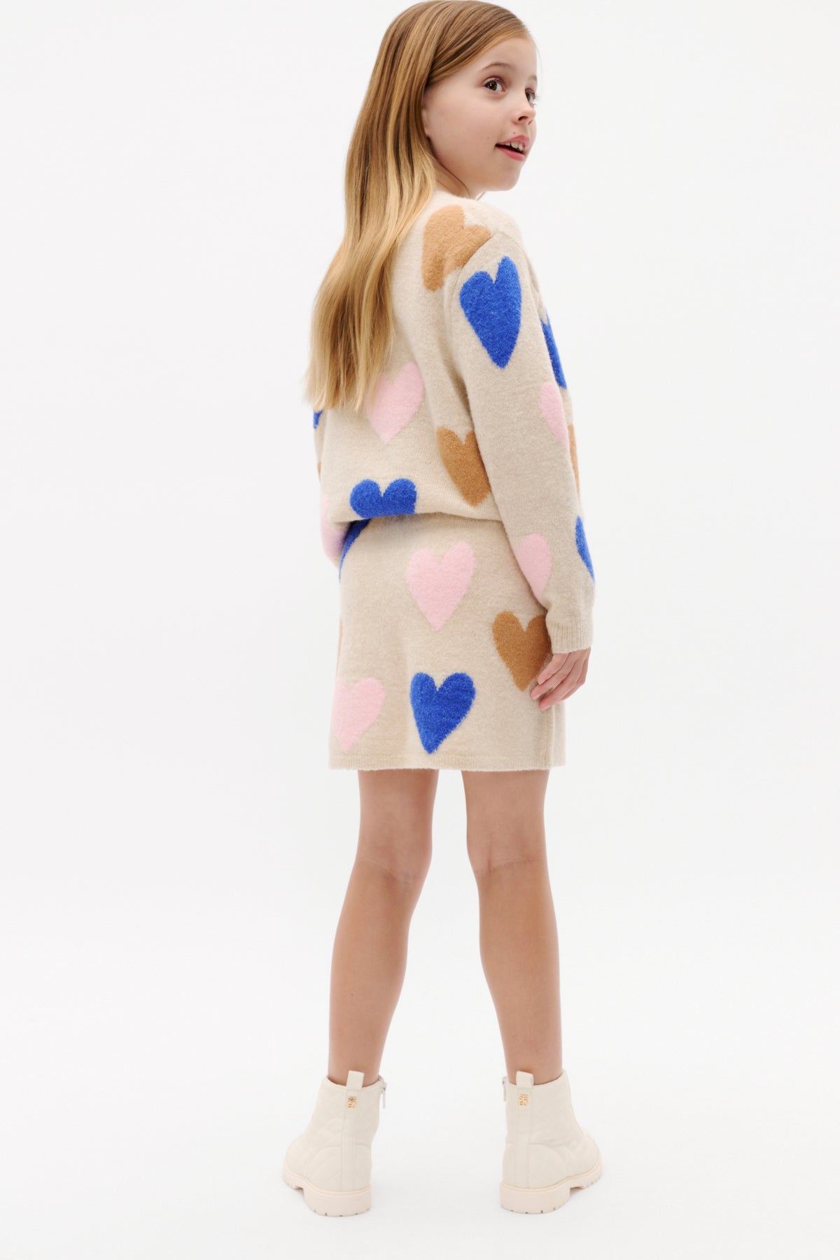 Heart Knit Skirt