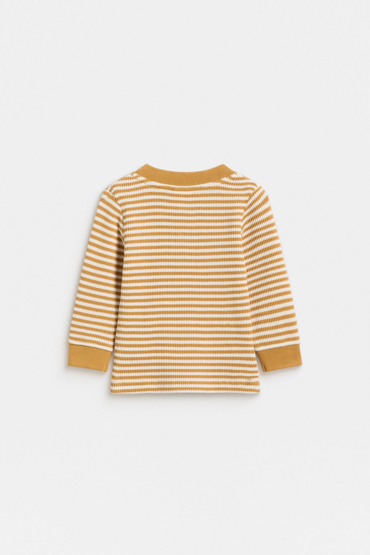 Stripe Waffle Henley
