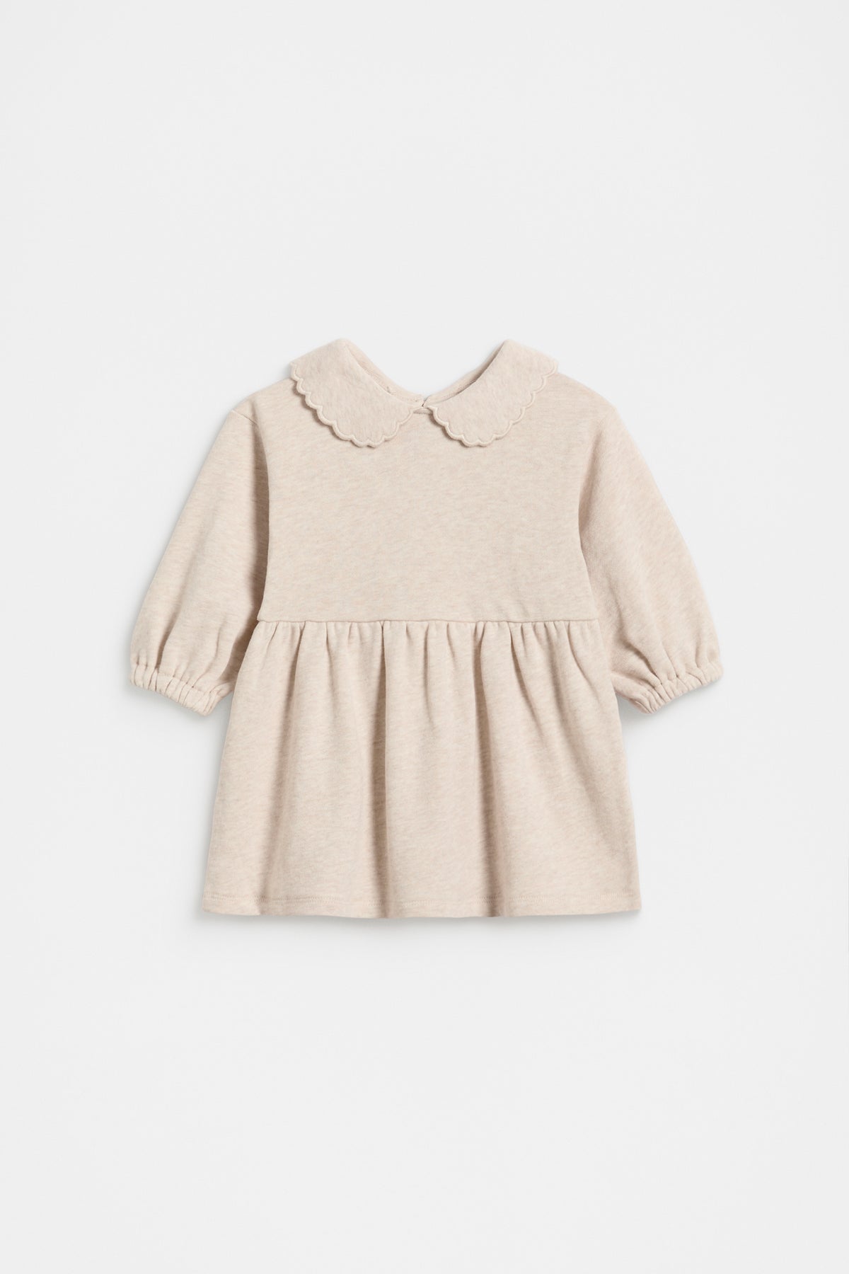 Scallop Collar Dress