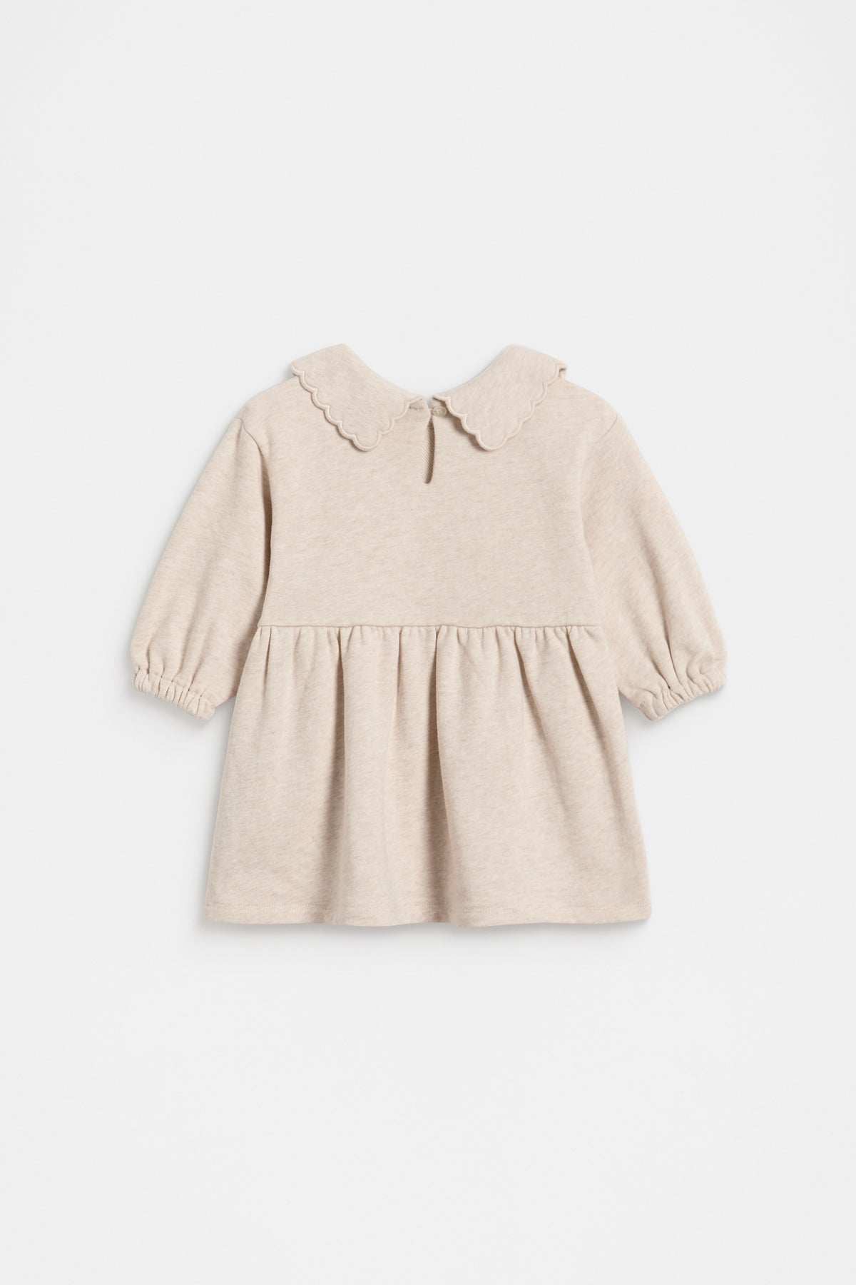 Scallop Collar Dress
