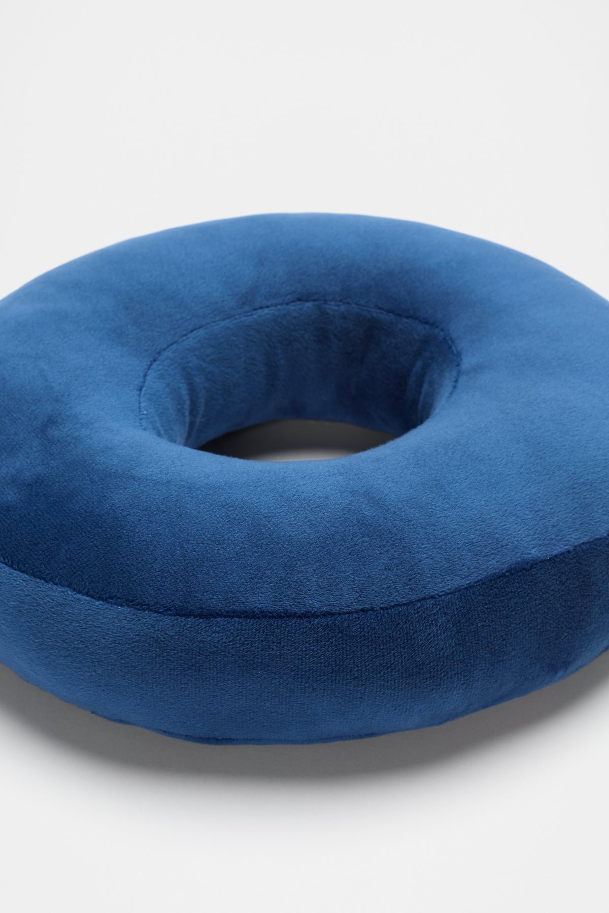 Blue Velvet Initial Cushion