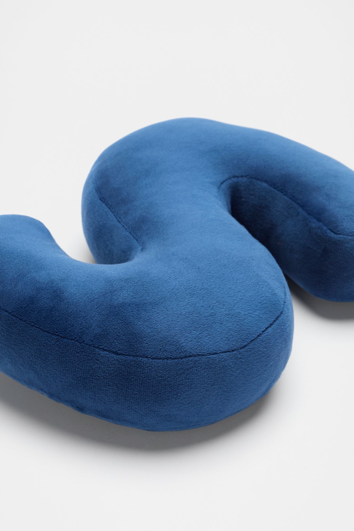 Blue Velvet Initial Cushion