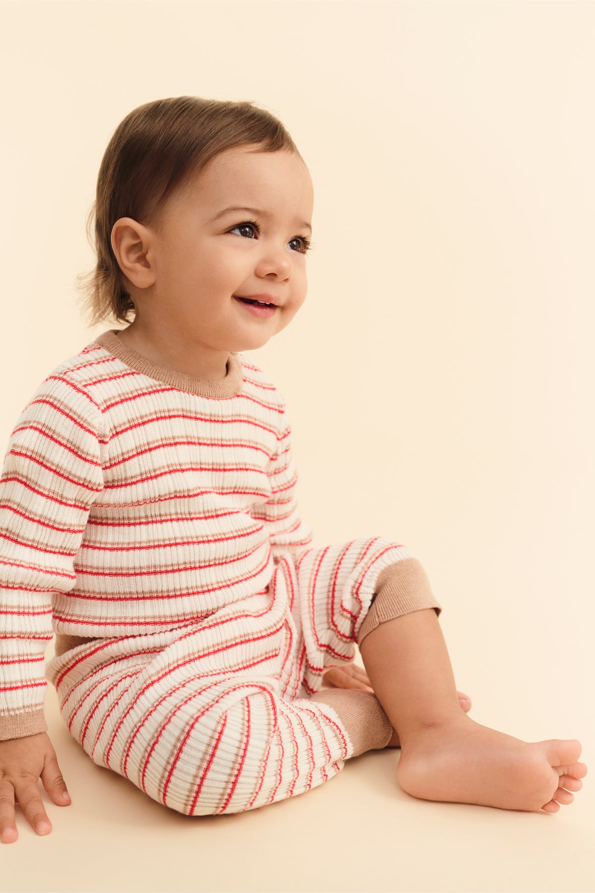 Stripe Knit Bodysuit
