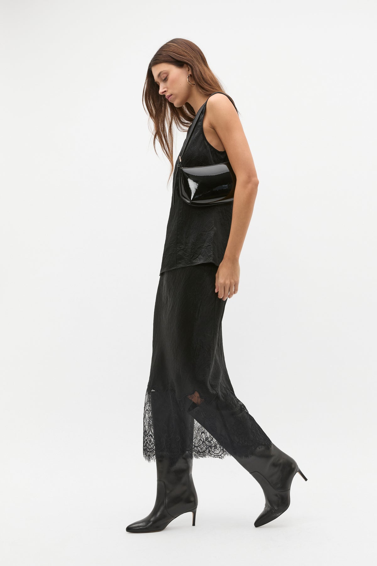 Textured Satin Top