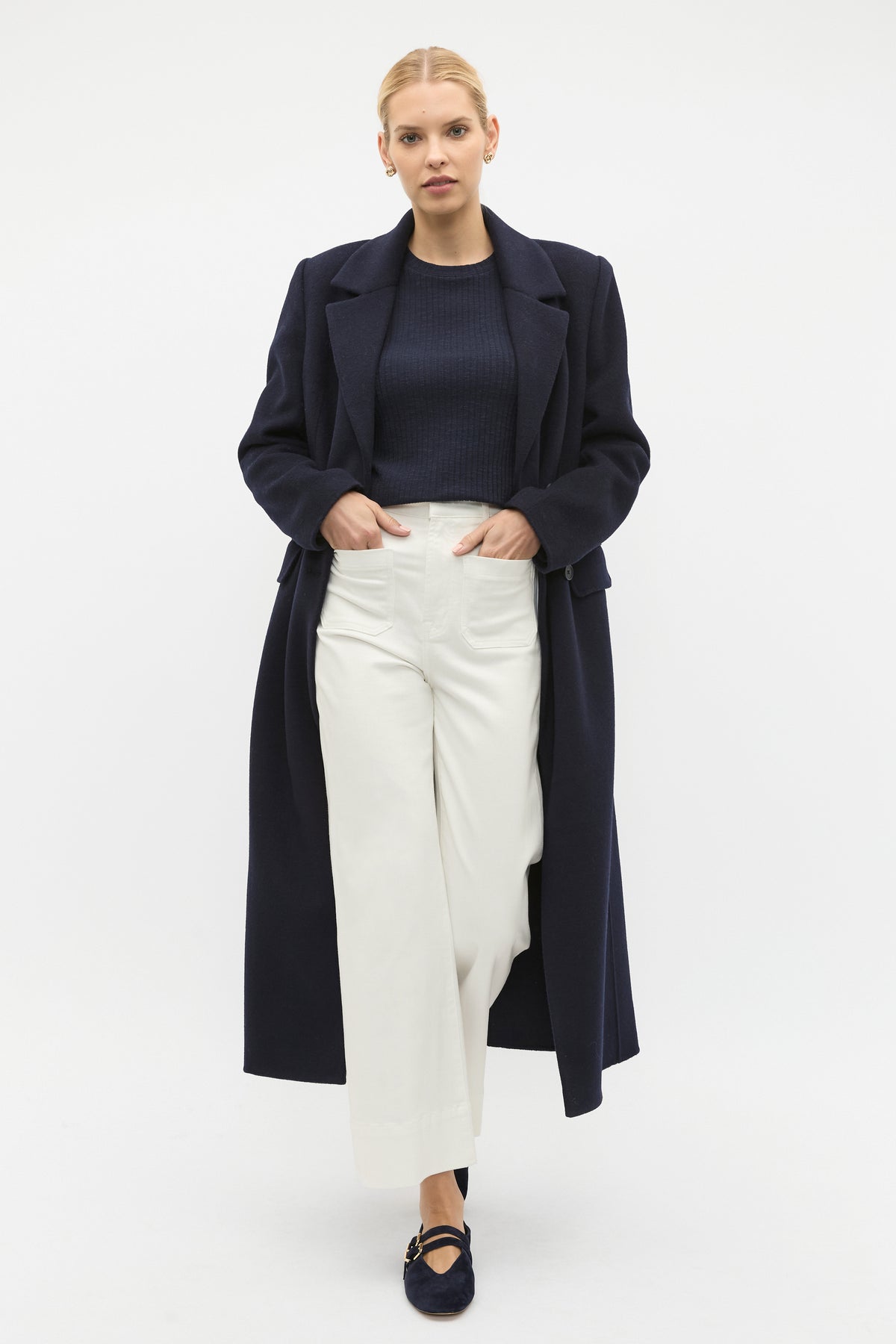 Textured Long Sleeve Top