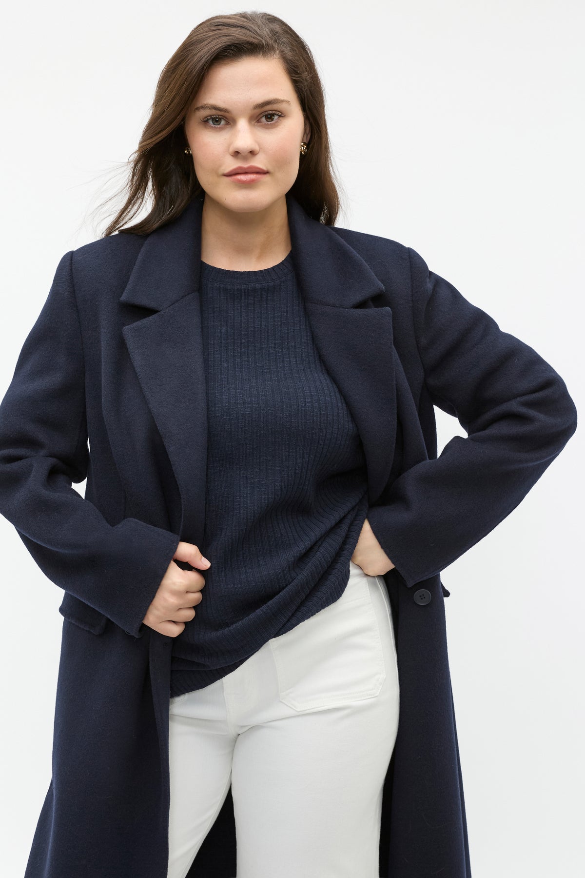 Textured Long Sleeve Top