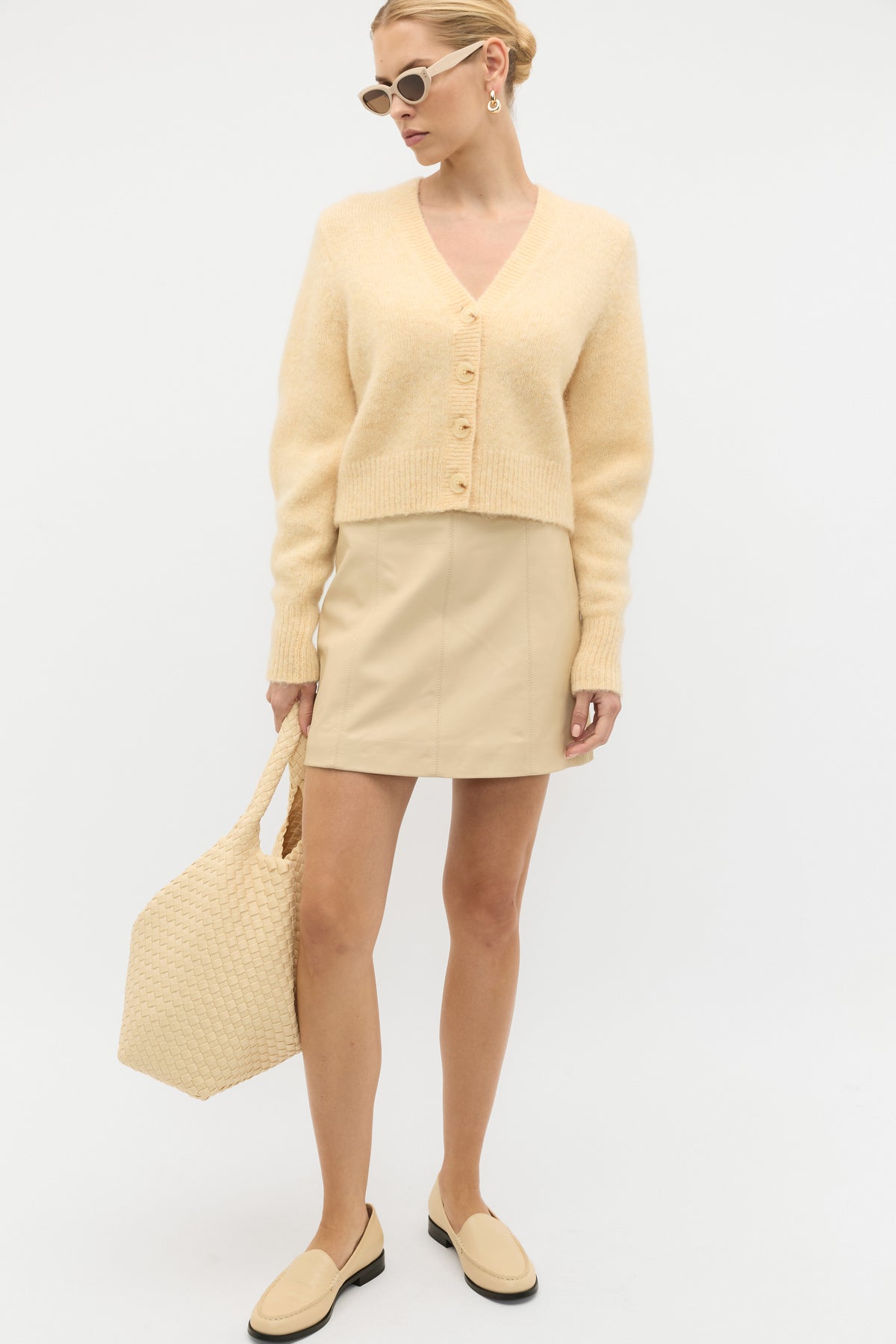 Lofty Button Knit Cardigan