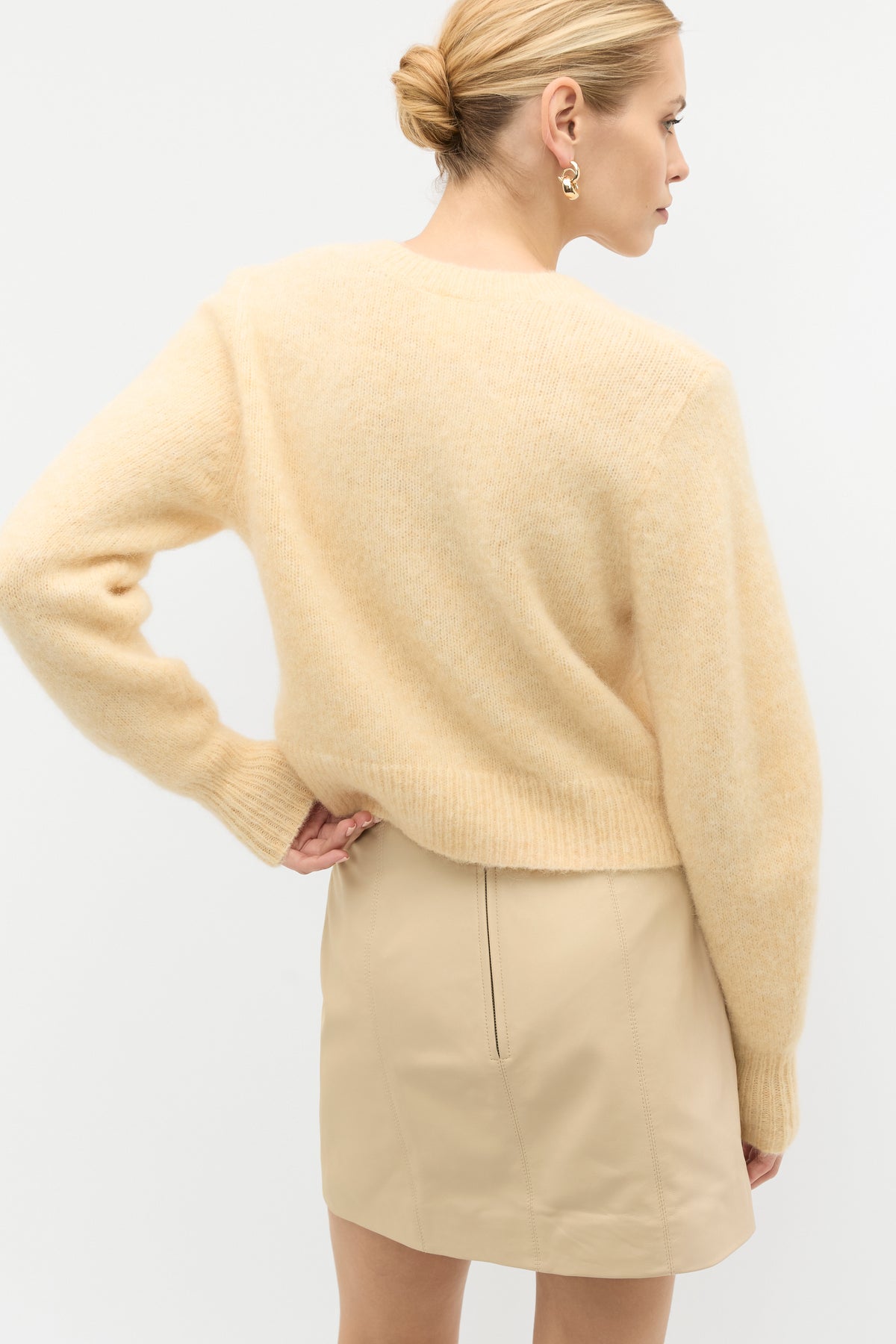 Lofty Button Knit Cardigan