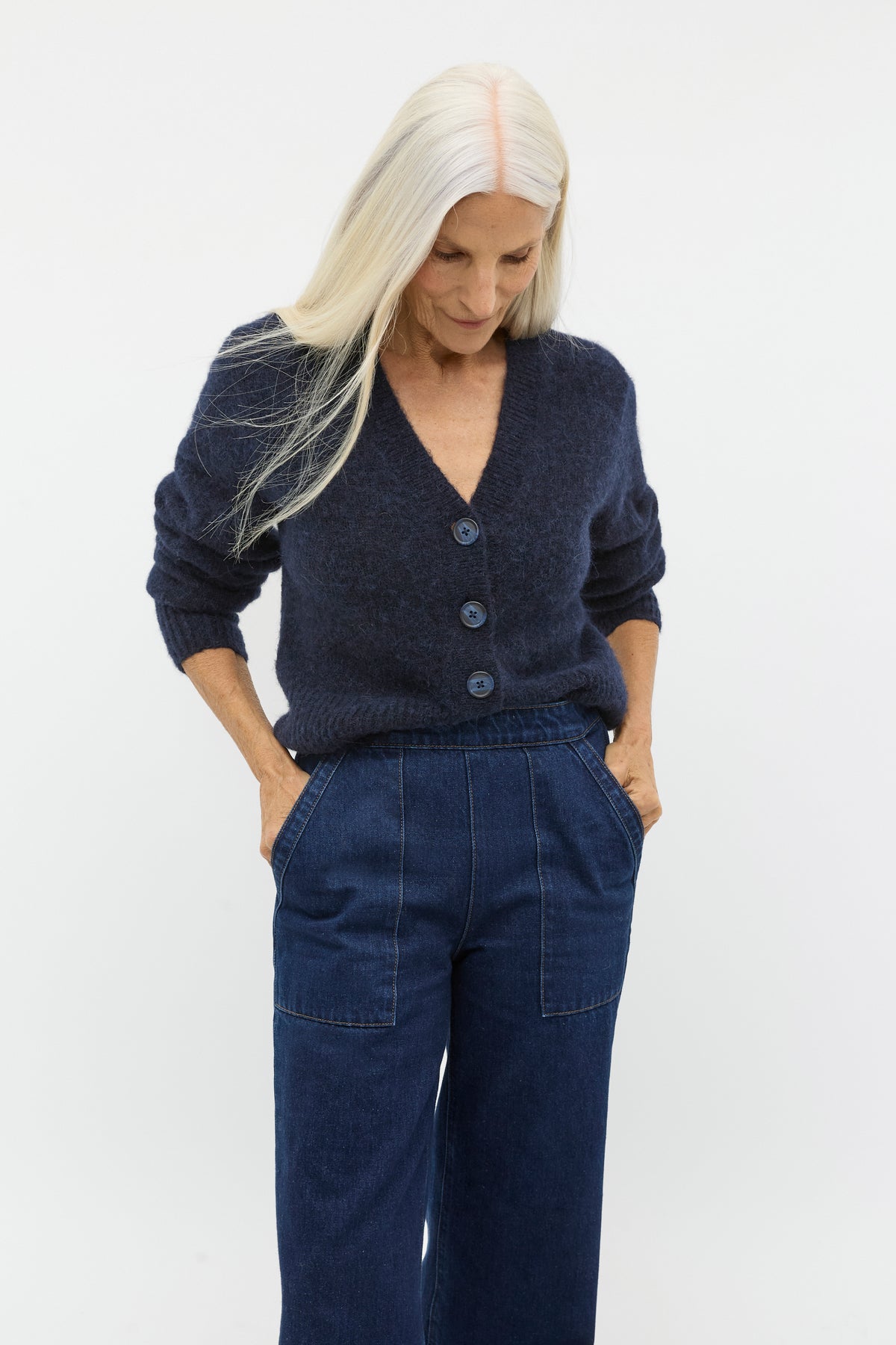 Lofty Button Knit Cardigan