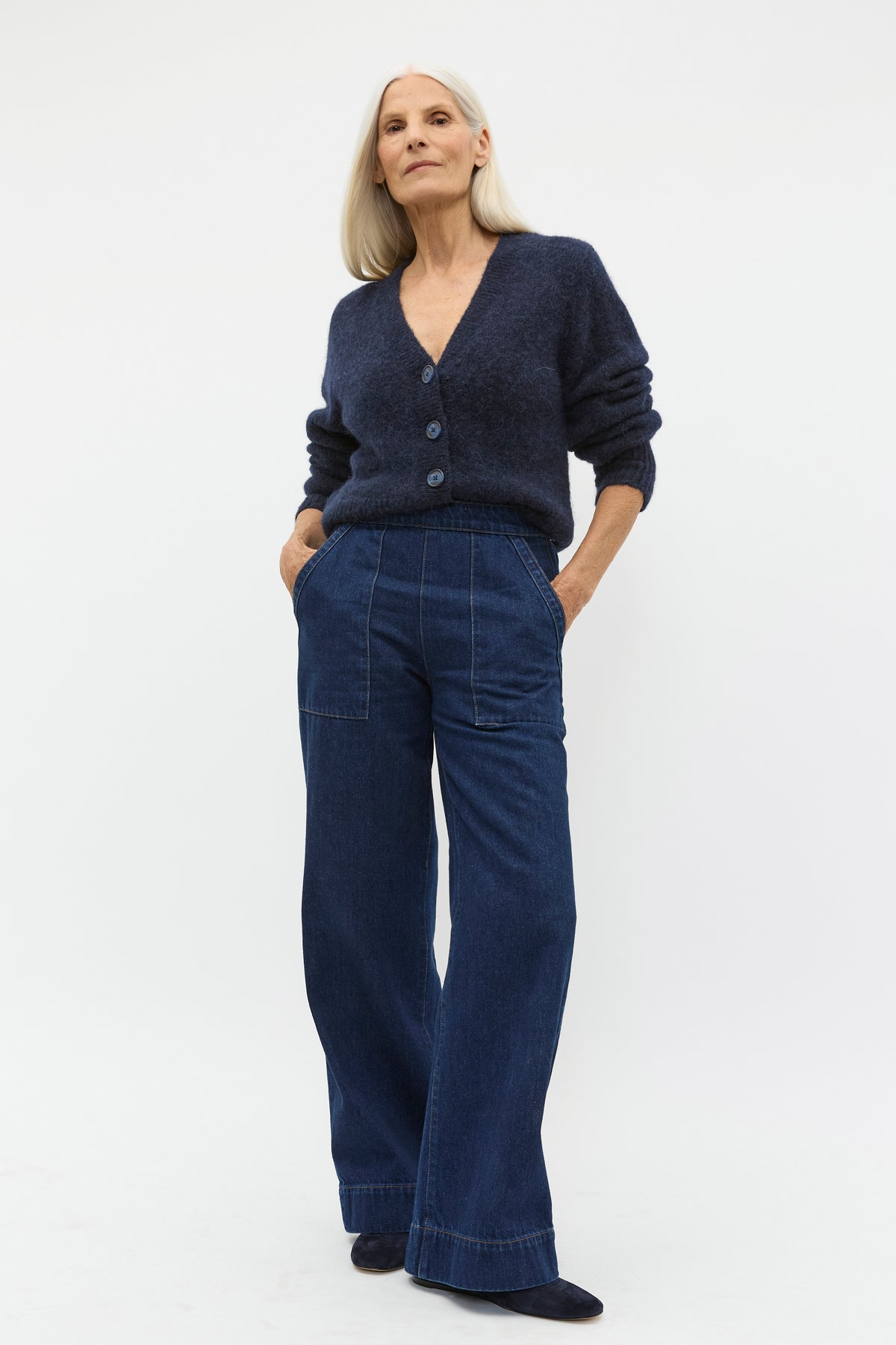 Lofty Button Knit Cardigan