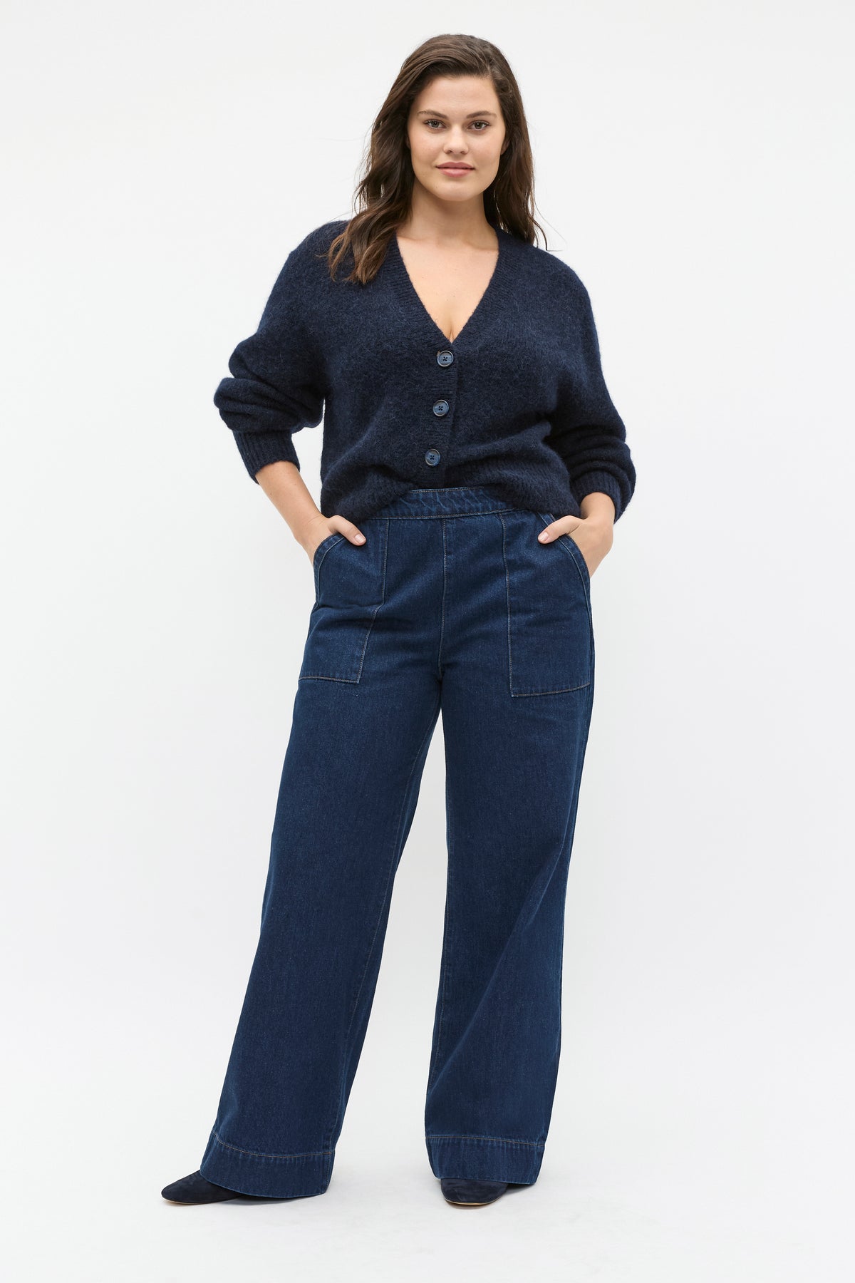 Lofty Button Knit Cardigan
