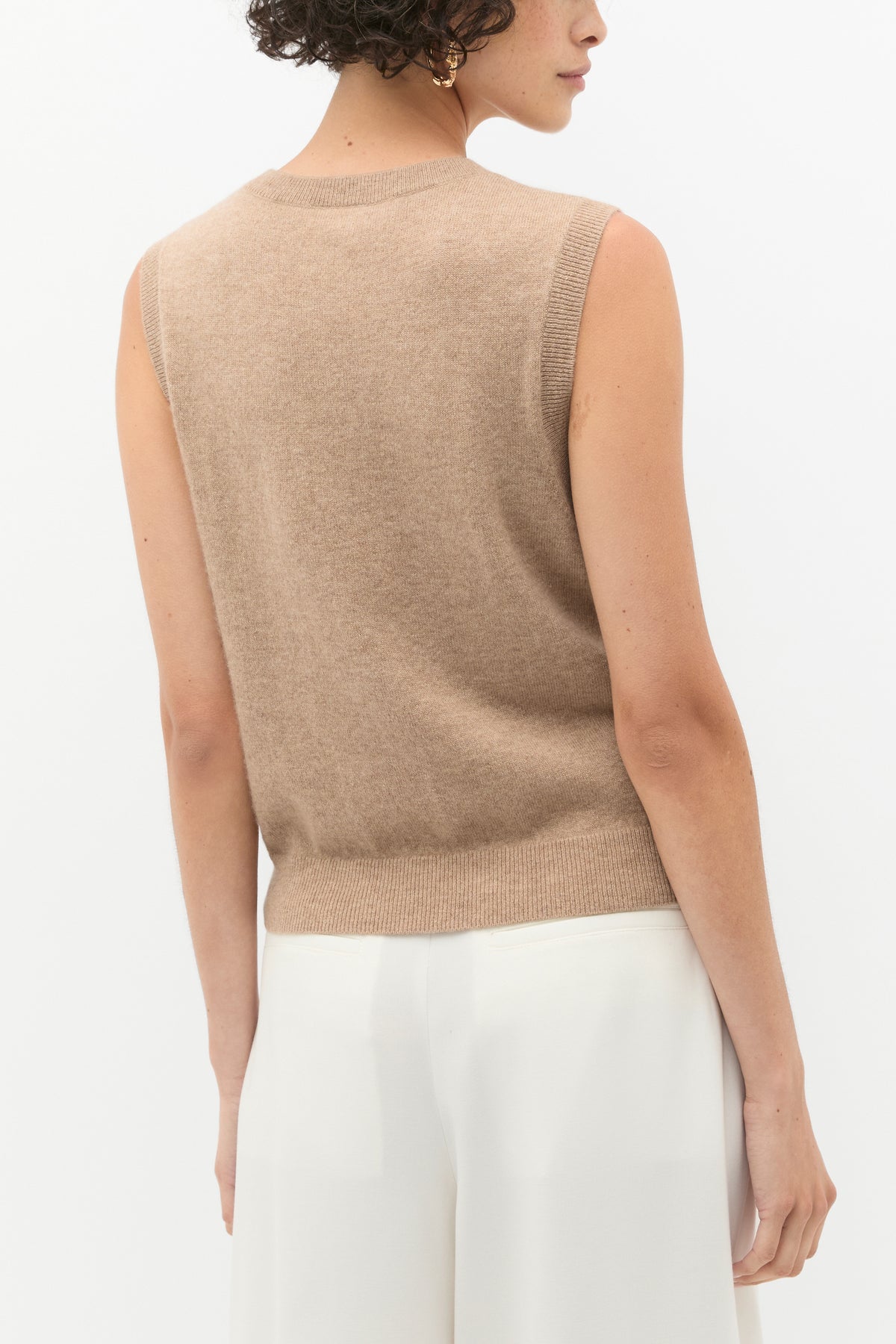 Cashmere Knit Vest