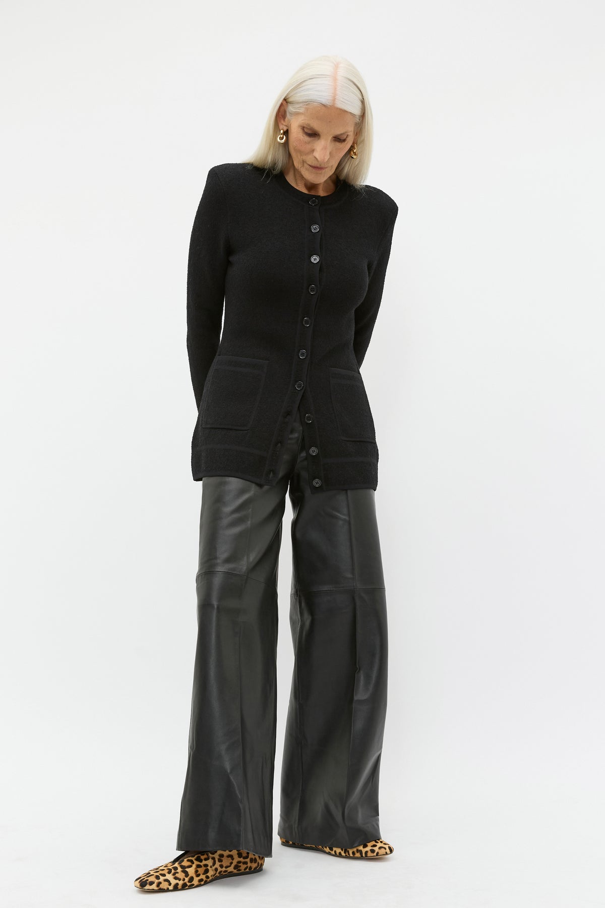 Boucle Fitted Cardigan