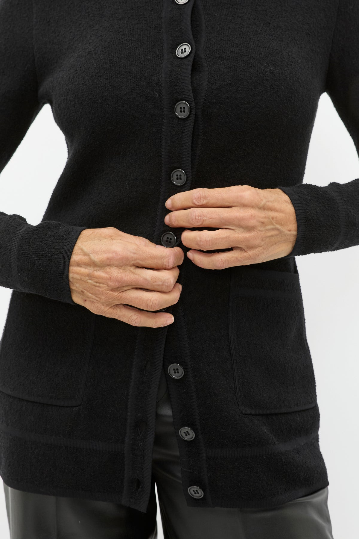 Boucle Fitted Cardigan