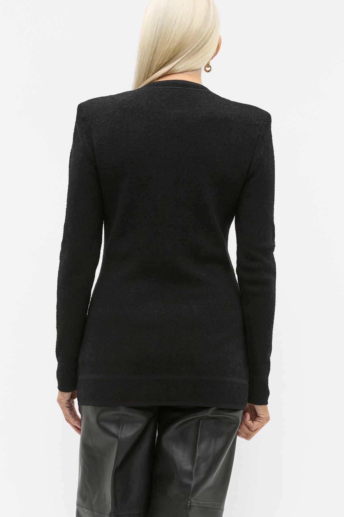 Boucle Fitted Cardigan