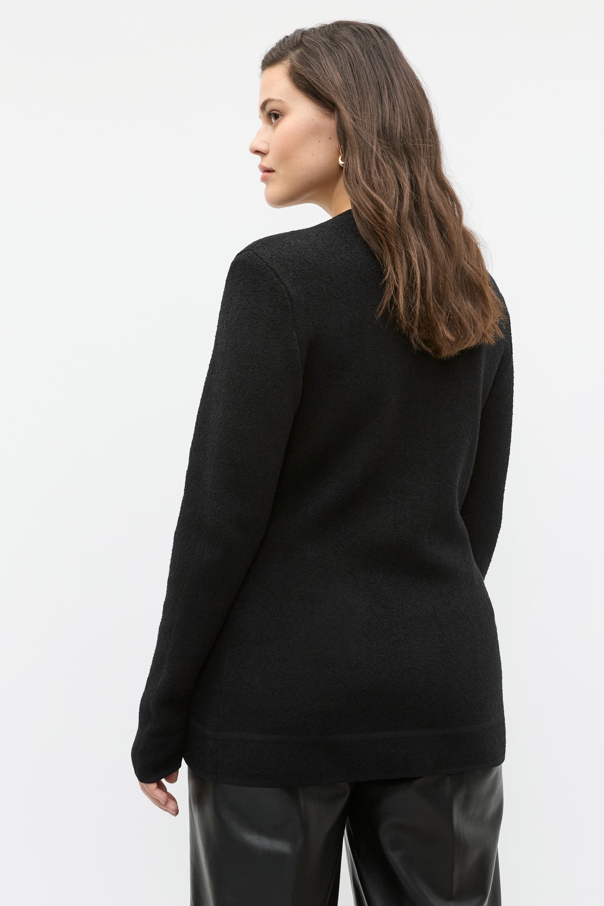Boucle Fitted Cardigan