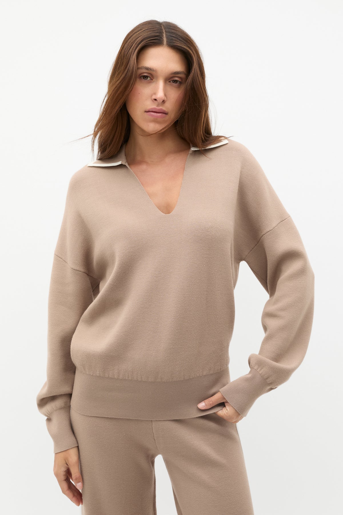 Double Knit Relaxed Polo